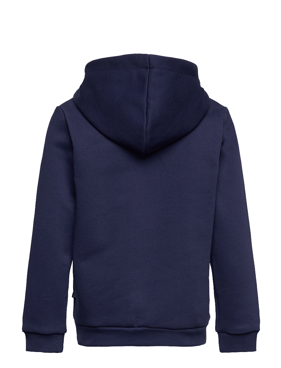 PUMA - ESS Big Logo Hoodie FL B - kapuzenpullover - peacoat - 1