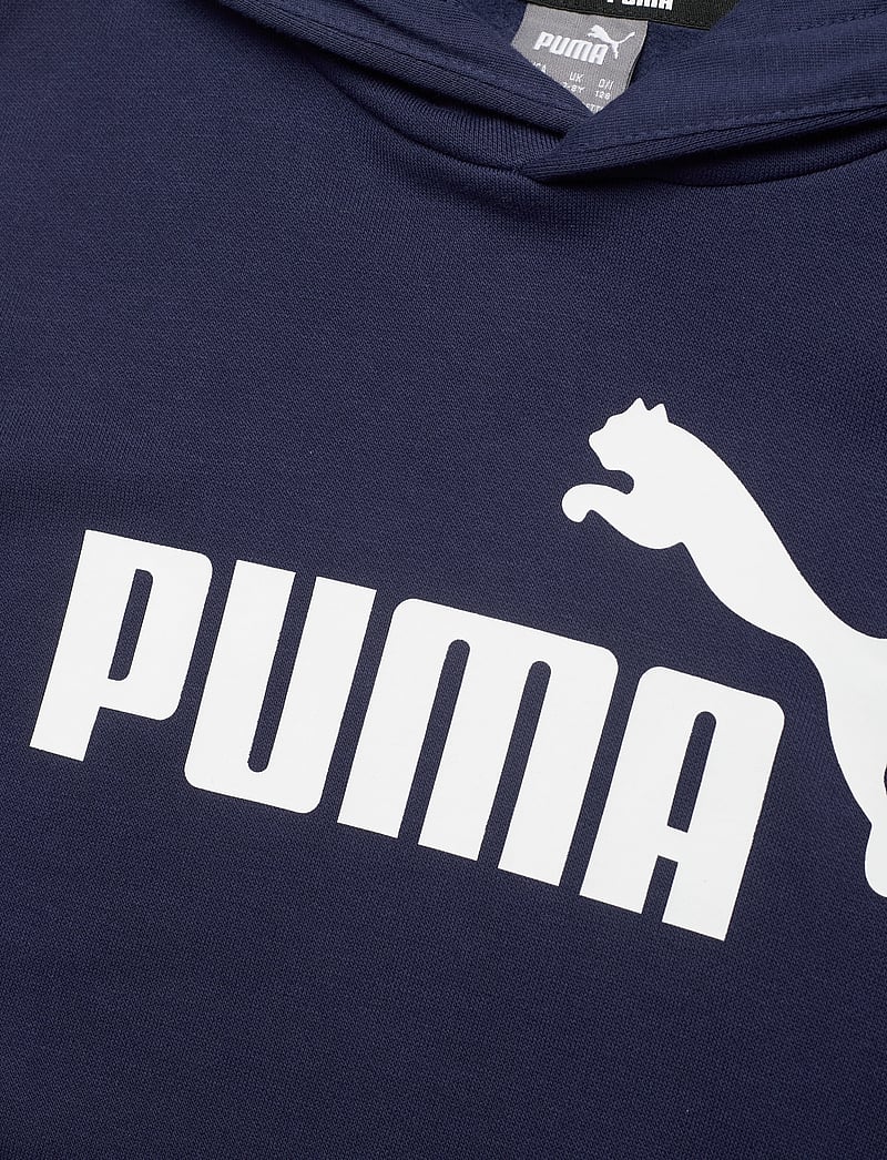 PUMA - ESS Big Logo Hoodie FL B - kapuzenpullover - peacoat - 2