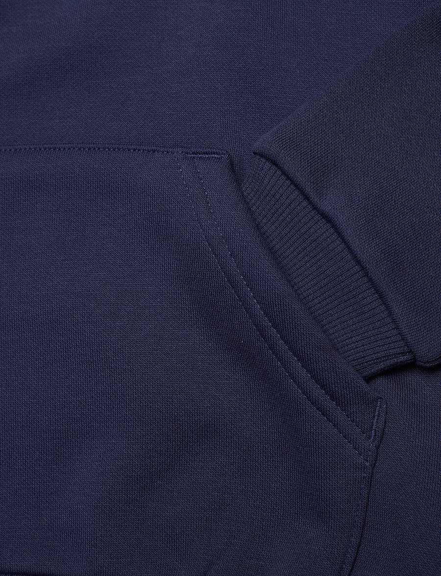 PUMA - ESS Big Logo Hoodie FL B - kapuzenpullover - peacoat - 3