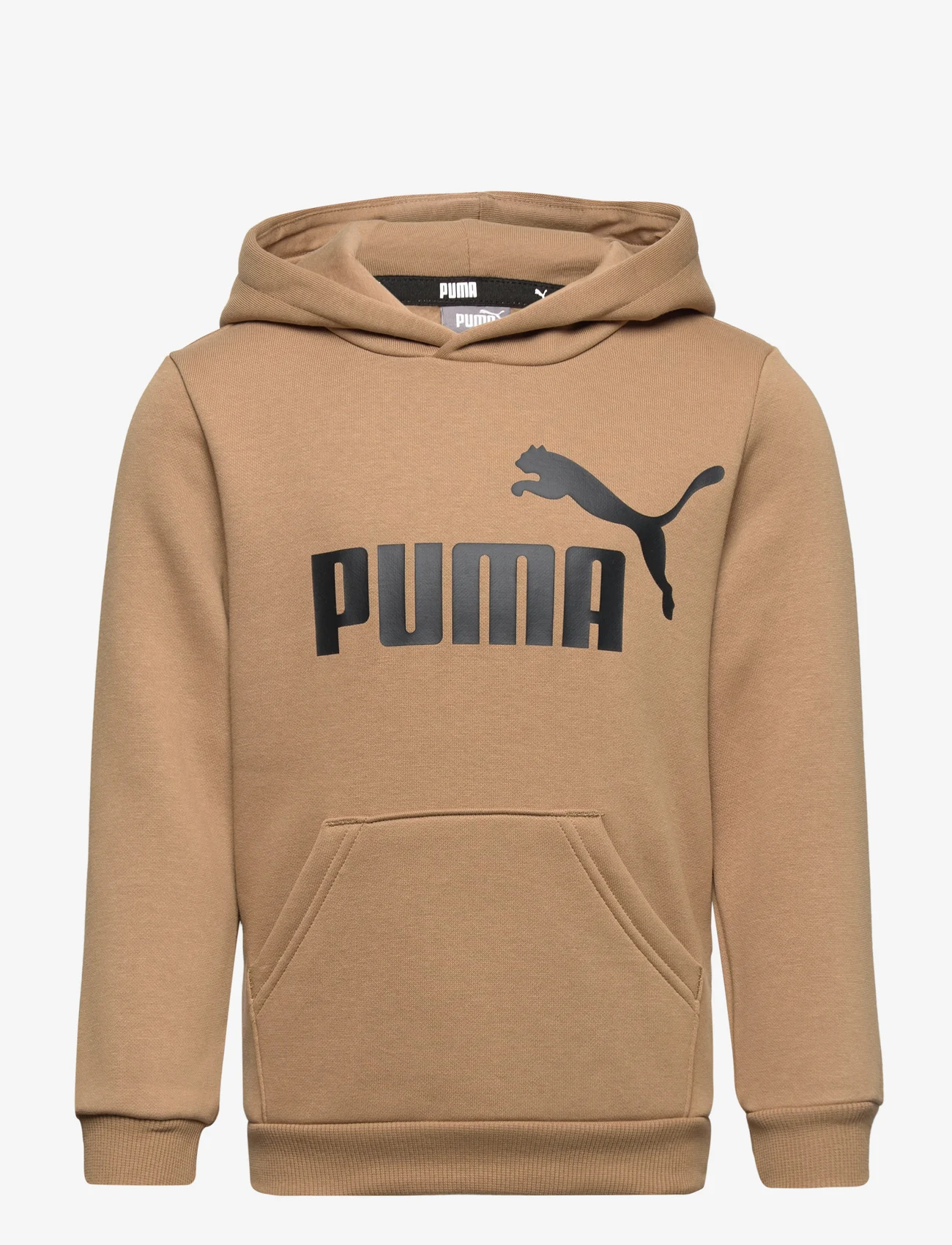 PUMA - ESS Big Logo Hoodie FL B - džemperiai su gobtuvu - toasted - 0