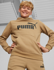 PUMA - ESS Big Logo Hoodie FL B - džemperiai su gobtuvu - toasted - 2
