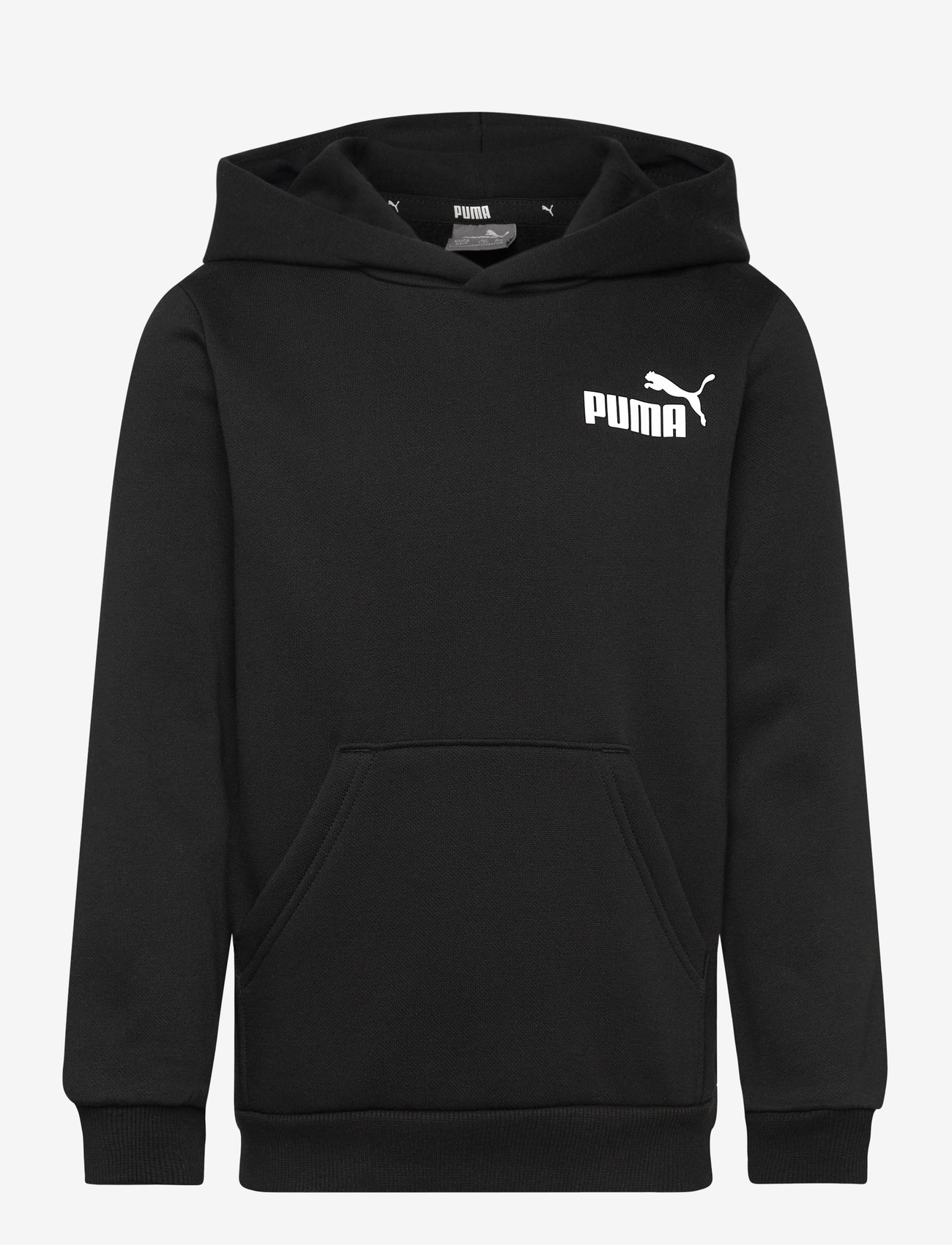 PUMA - ESS Small Logo Hoodie FL B - hættetrøjer - puma black - 0