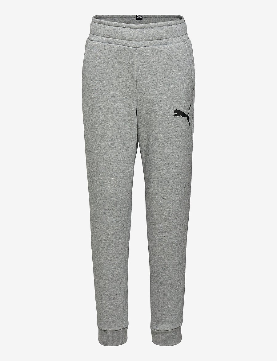 PUMA - ESS Logo Pants FL cl B - dressipüksid - medium gray heather-cat - 0