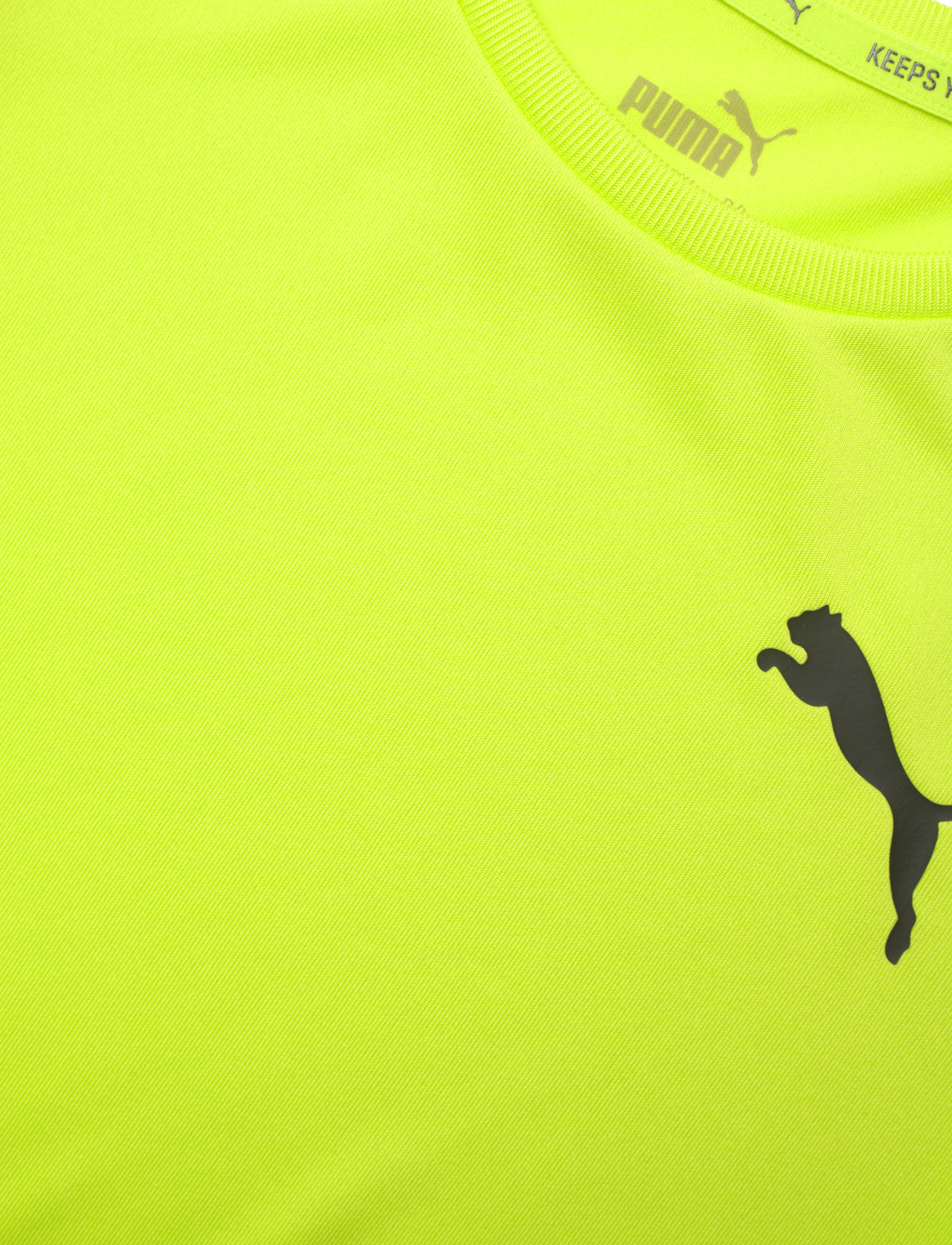 PUMA - ACTIVE  Small Logo Tee B - lime pow - 3