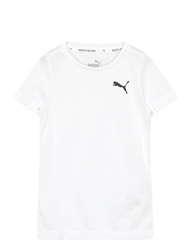 PUMA - ACTIVE Small Logo Tee B - kurzärmelig - puma white - 0