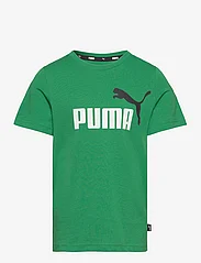 PUMA - ESS+ 2 Col Logo Tee B - short-sleeved t-shirts - archive green - 0
