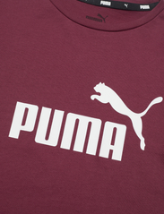 PUMA - ESS Logo Tee G - short-sleeved t-shirts - dark jasper - 5