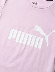 PUMA - ESS Logo Tee G - short-sleeved t-shirts - grape mist - 3