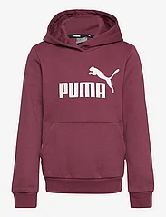 PUMA - ESS Logo Hoodie FL G - džemperi ar kapuci - dark jasper - 0