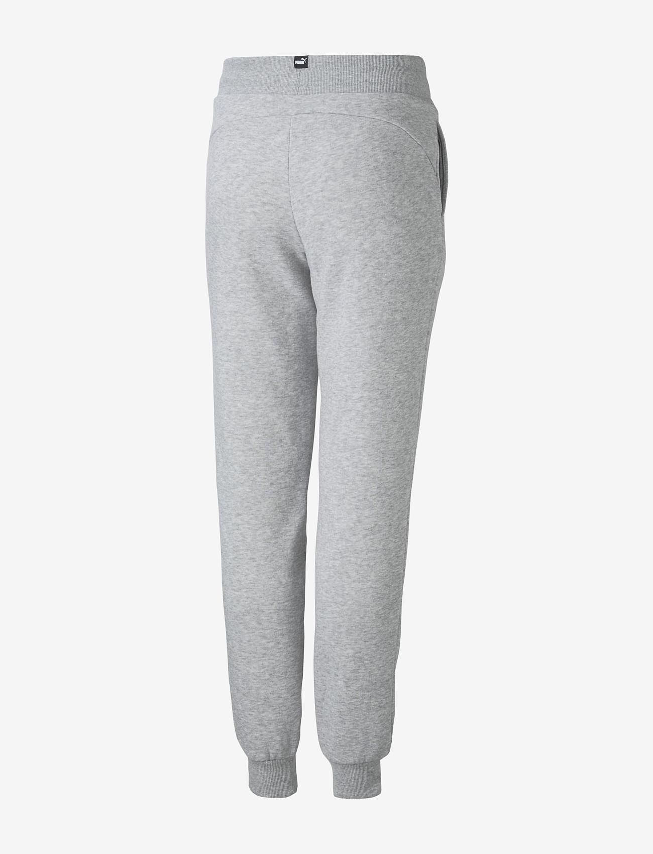 PUMA - ESS Sweatpants FL cl G - clothes - light gray heather - 1