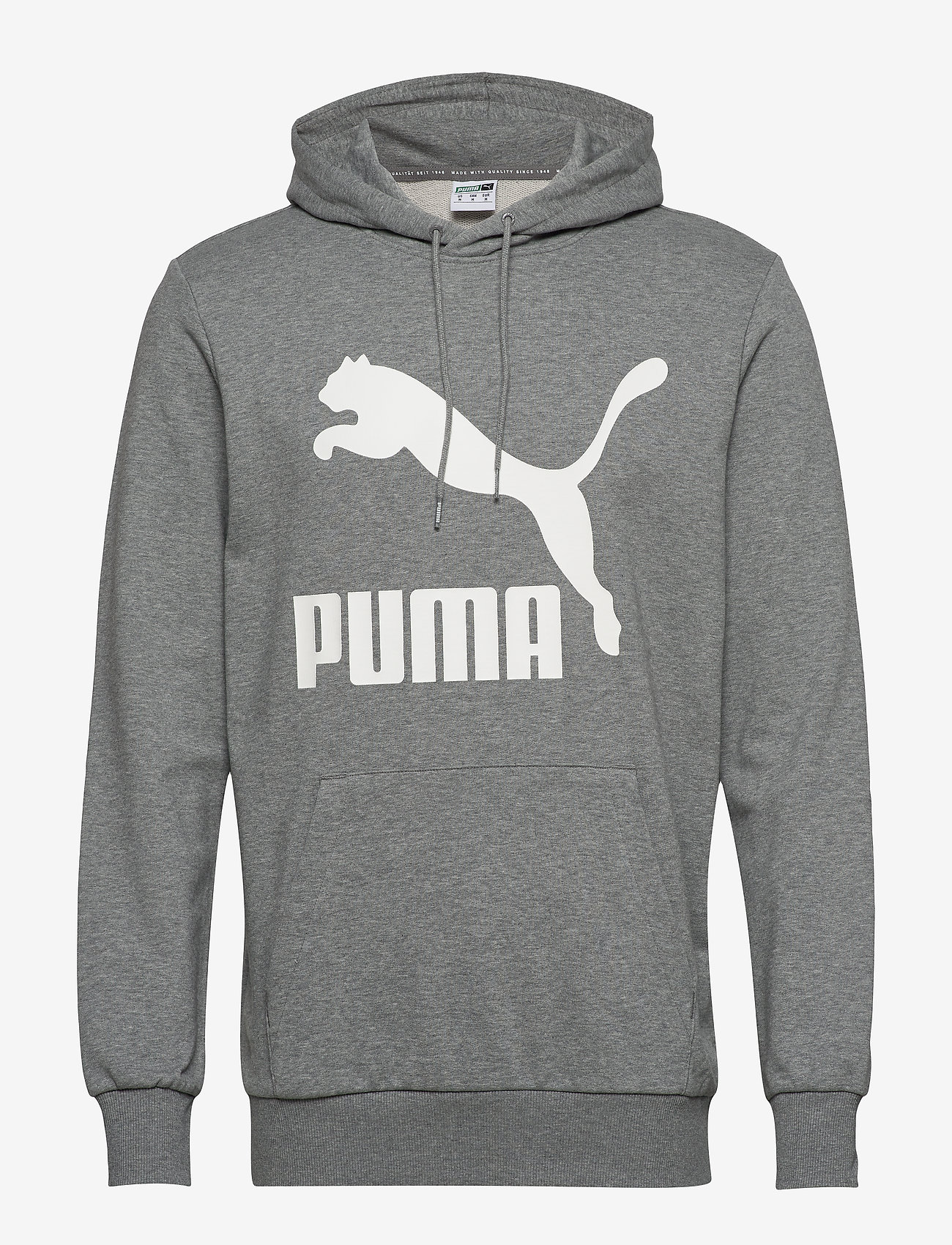 Classics Logo Hoody TR - MEDIUM GRAY HEATHER