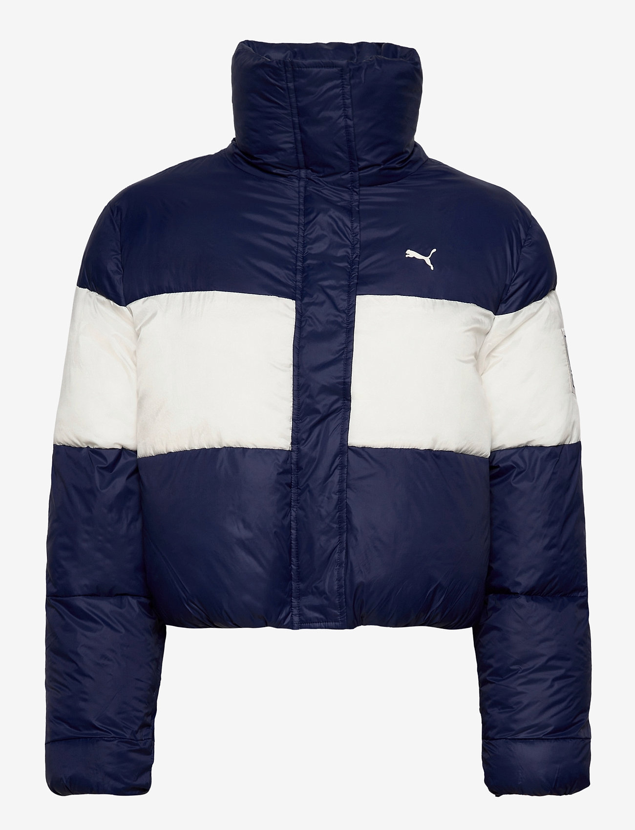 PUMA - PUMA x SG Crop Puffer - peacoat - 1