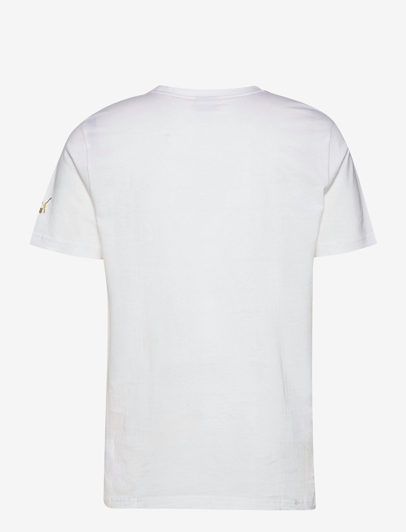 PUMA - TFS Graphic Tee - puma white-gold - 1