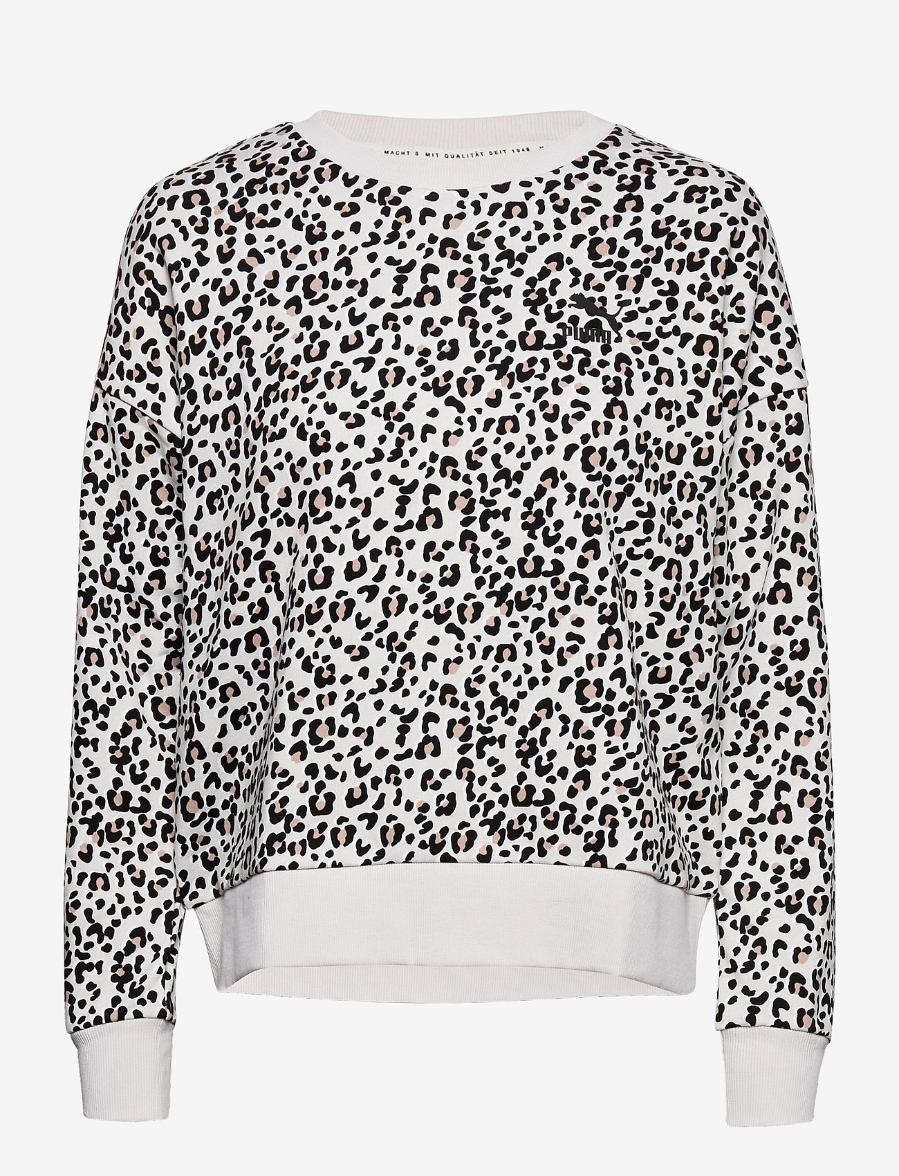 PUMA - Classics Graphics AOP Crew Sweat - vaporous gray-animal aop - 0