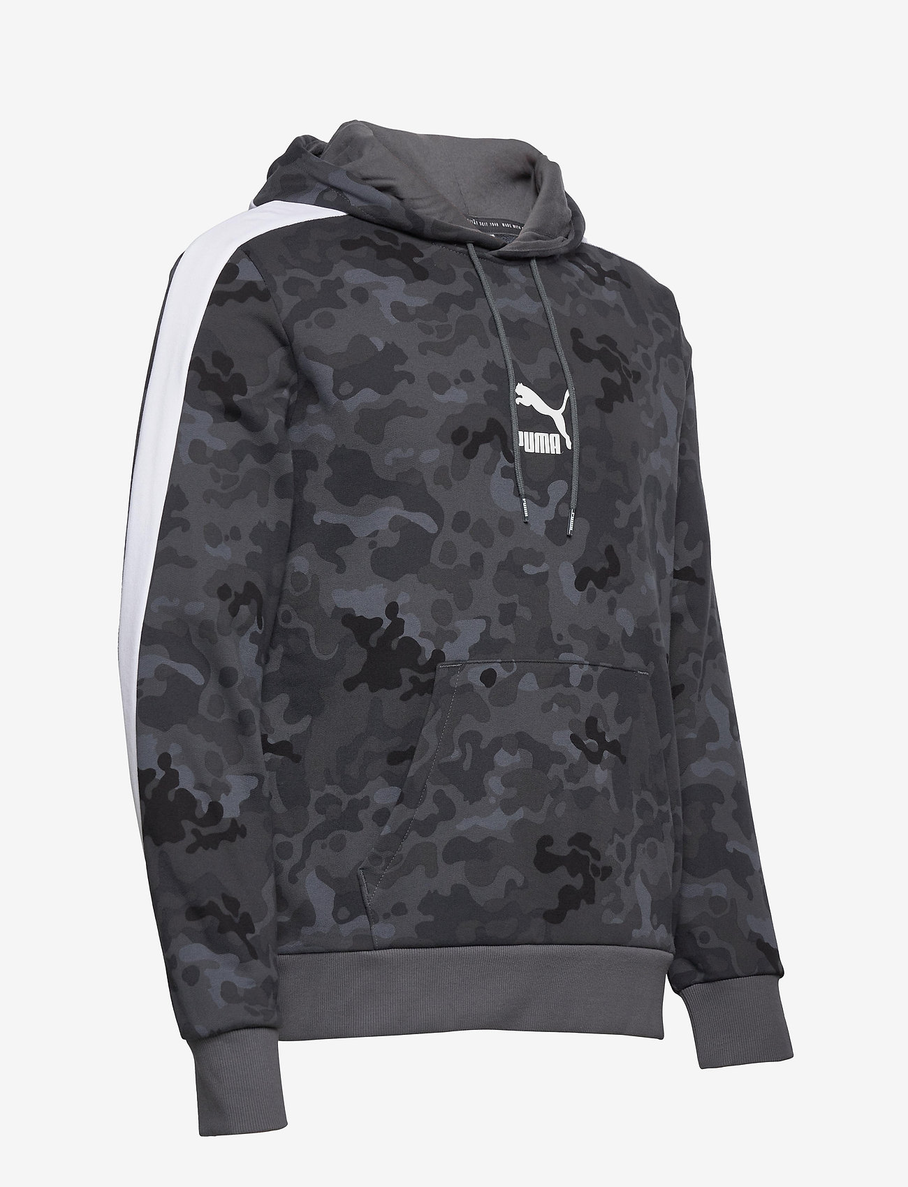 PUMA - Classics Graphics AOP Logo Hoodie - ultra gray - 3