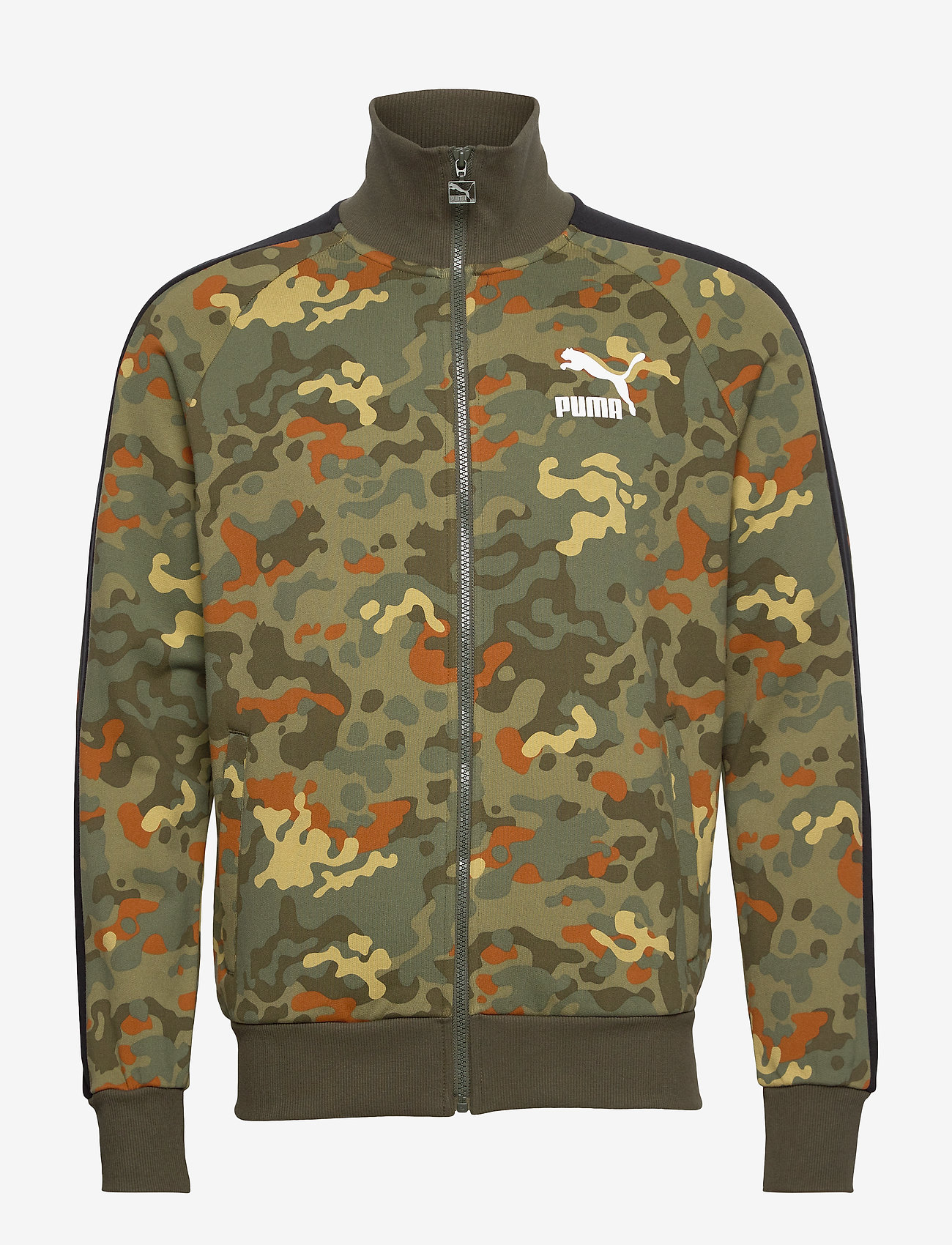 PUMA - Classics Graphics AOP T7 Track Top - forest night - 0