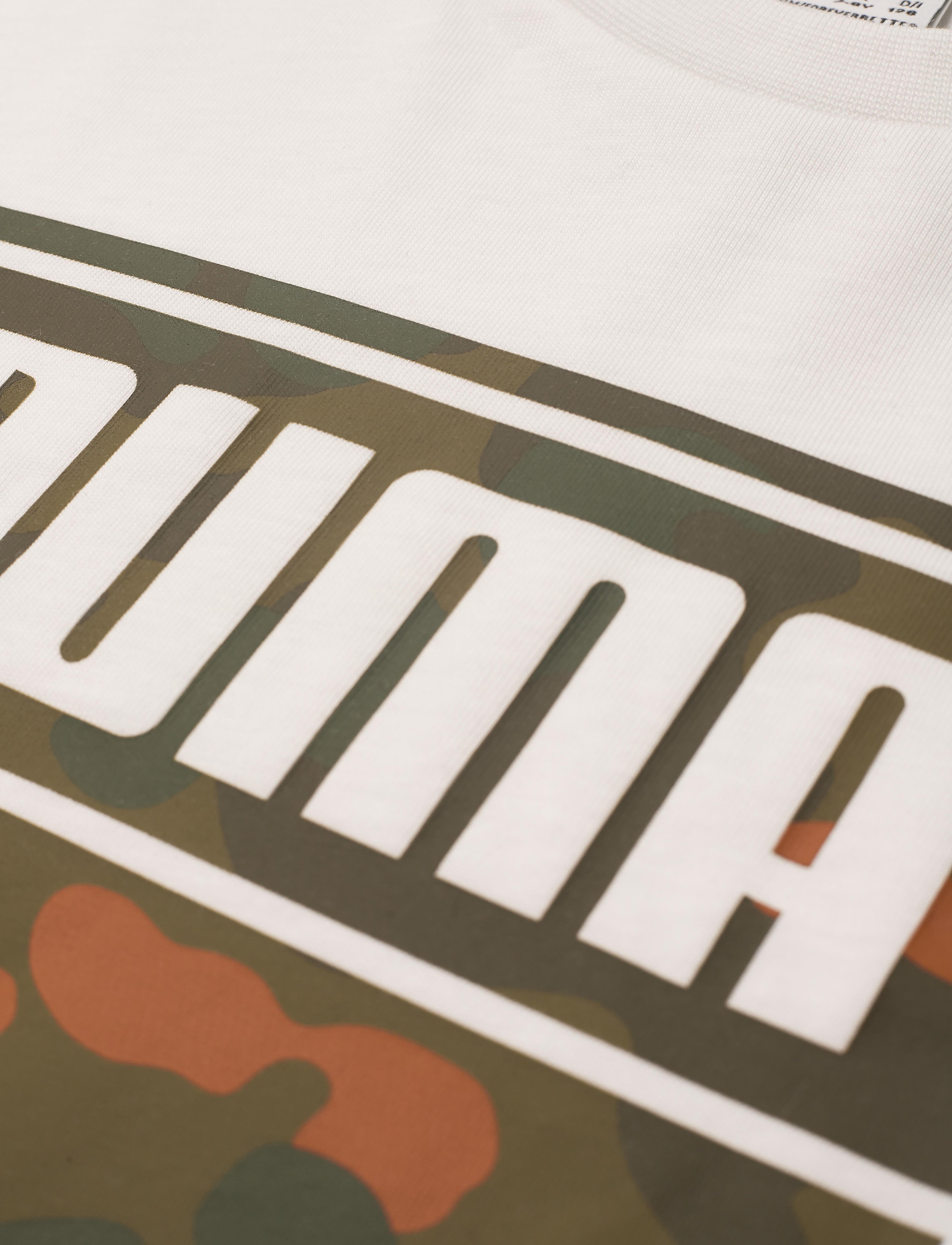 PUMA - Classics Graphics Tee B - puma white-forest night - 2