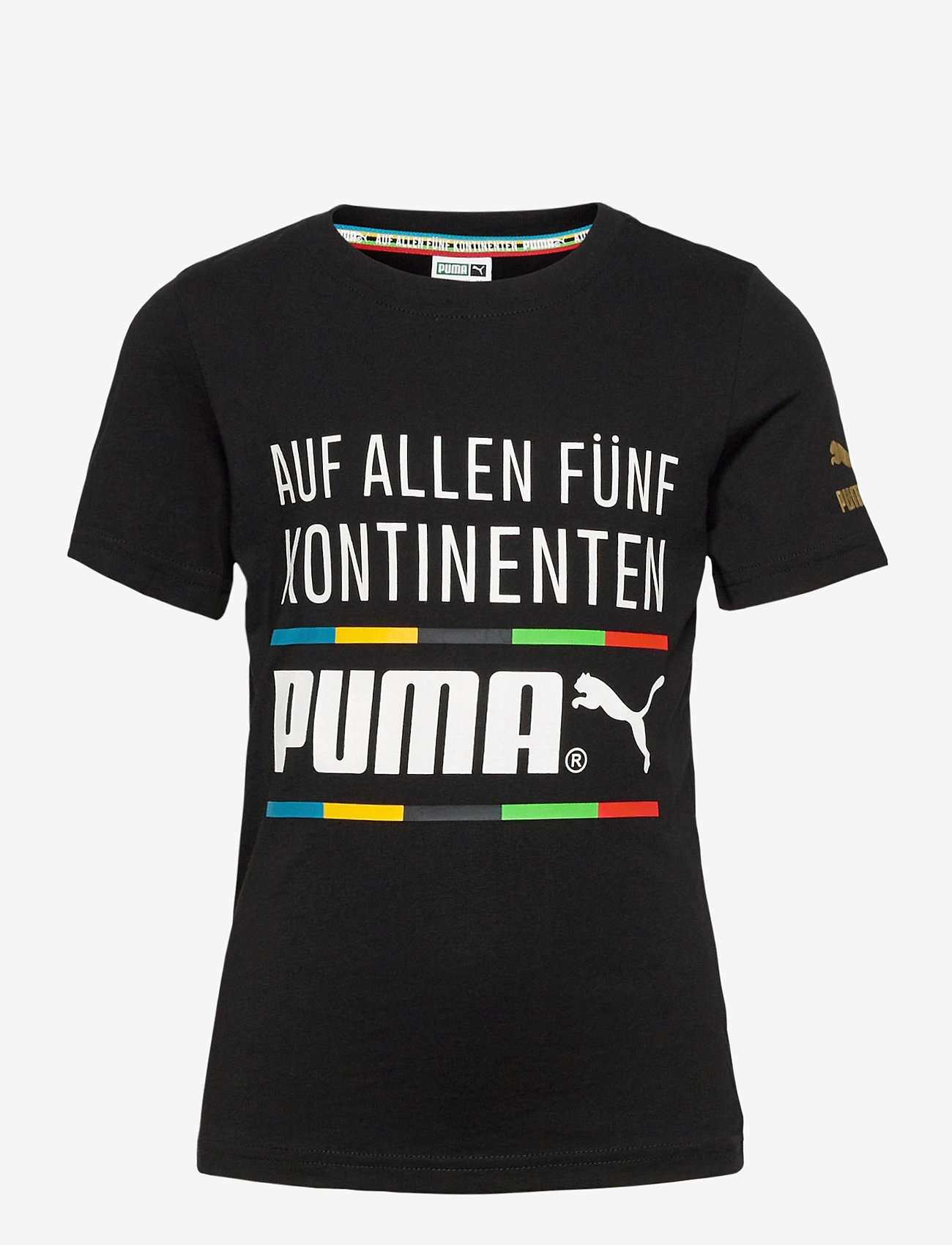 PUMA - TFS Graphic Tee B - puma black-5 continents - 0