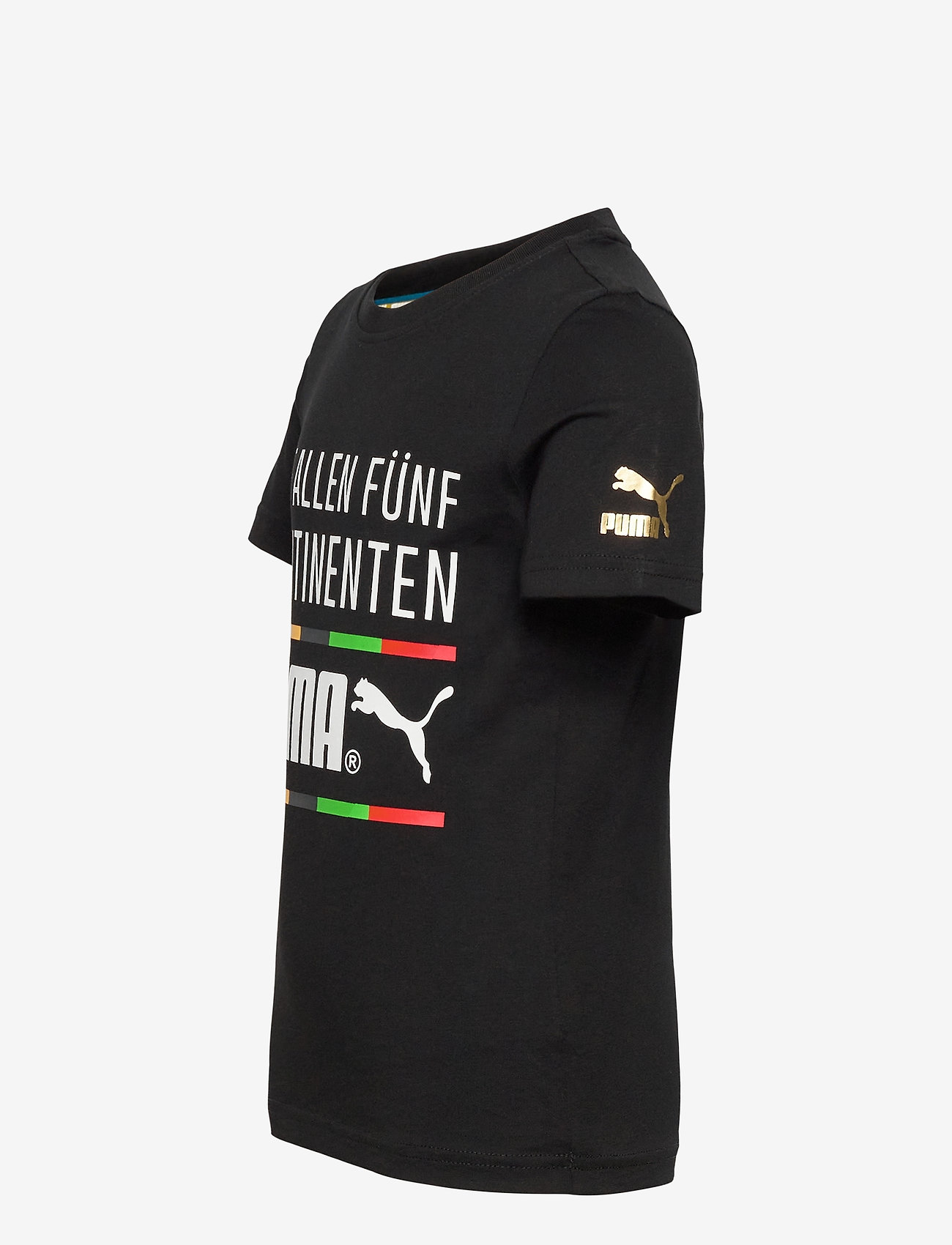 PUMA - TFS Graphic Tee B - puma black-5 continents - 2