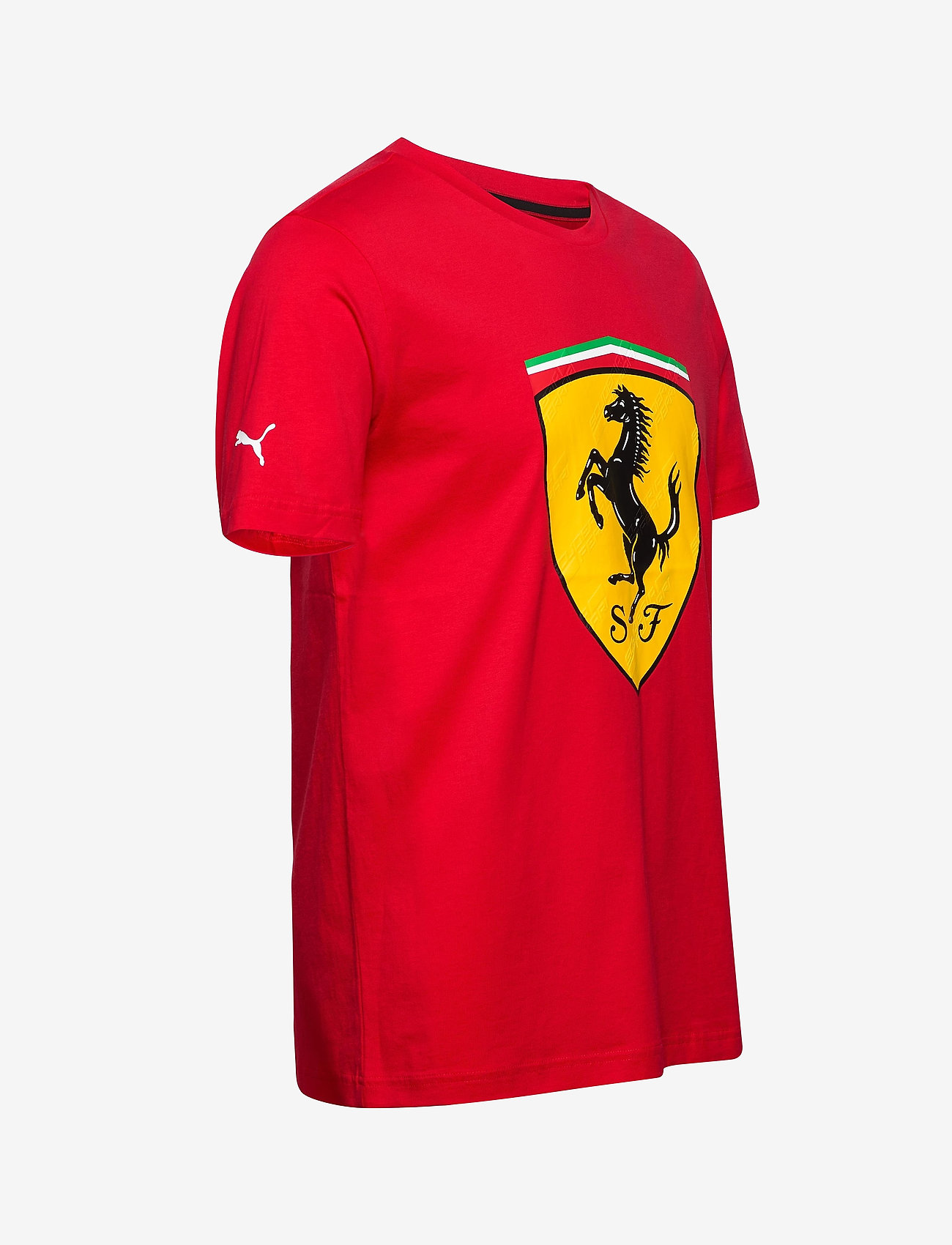 PUMA - Ferrari Race Big ShieldTee+ - rosso corsa - 2