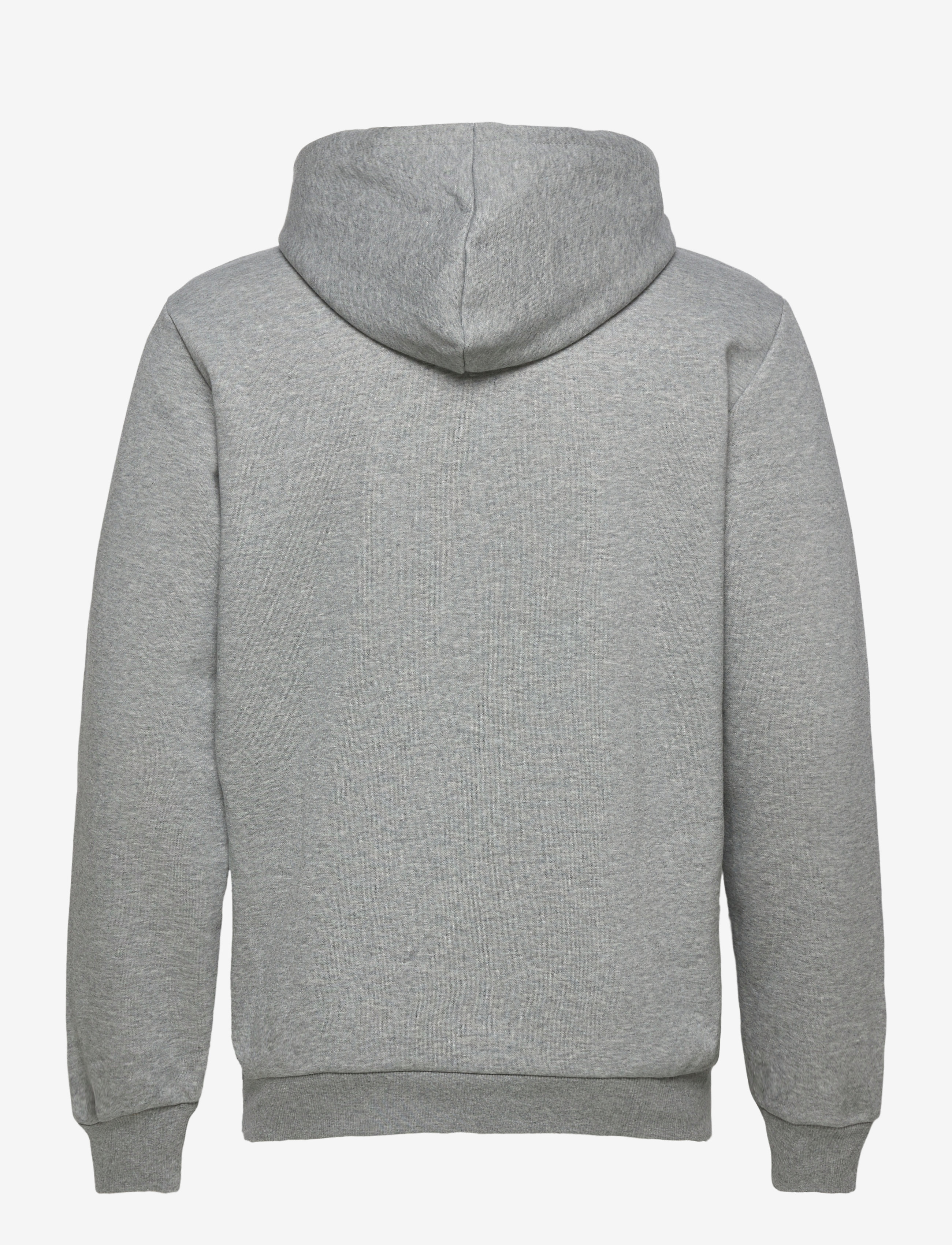 PUMA - ESS 2 Col Hoody FL Big Logo - medium gray heather - 1