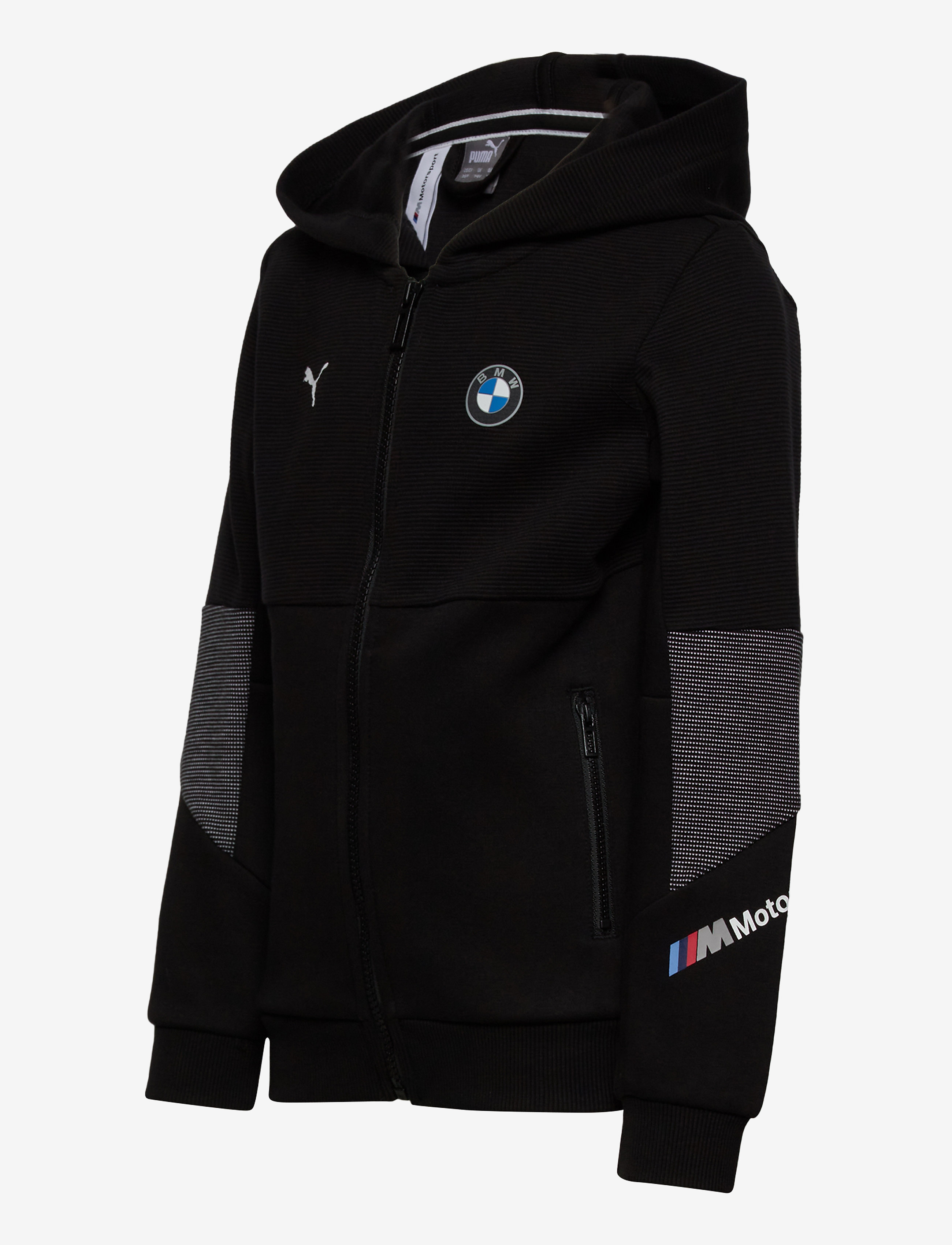 PUMA - BMW MMS Kids Hooded Sweat Jacket - puma black - 2