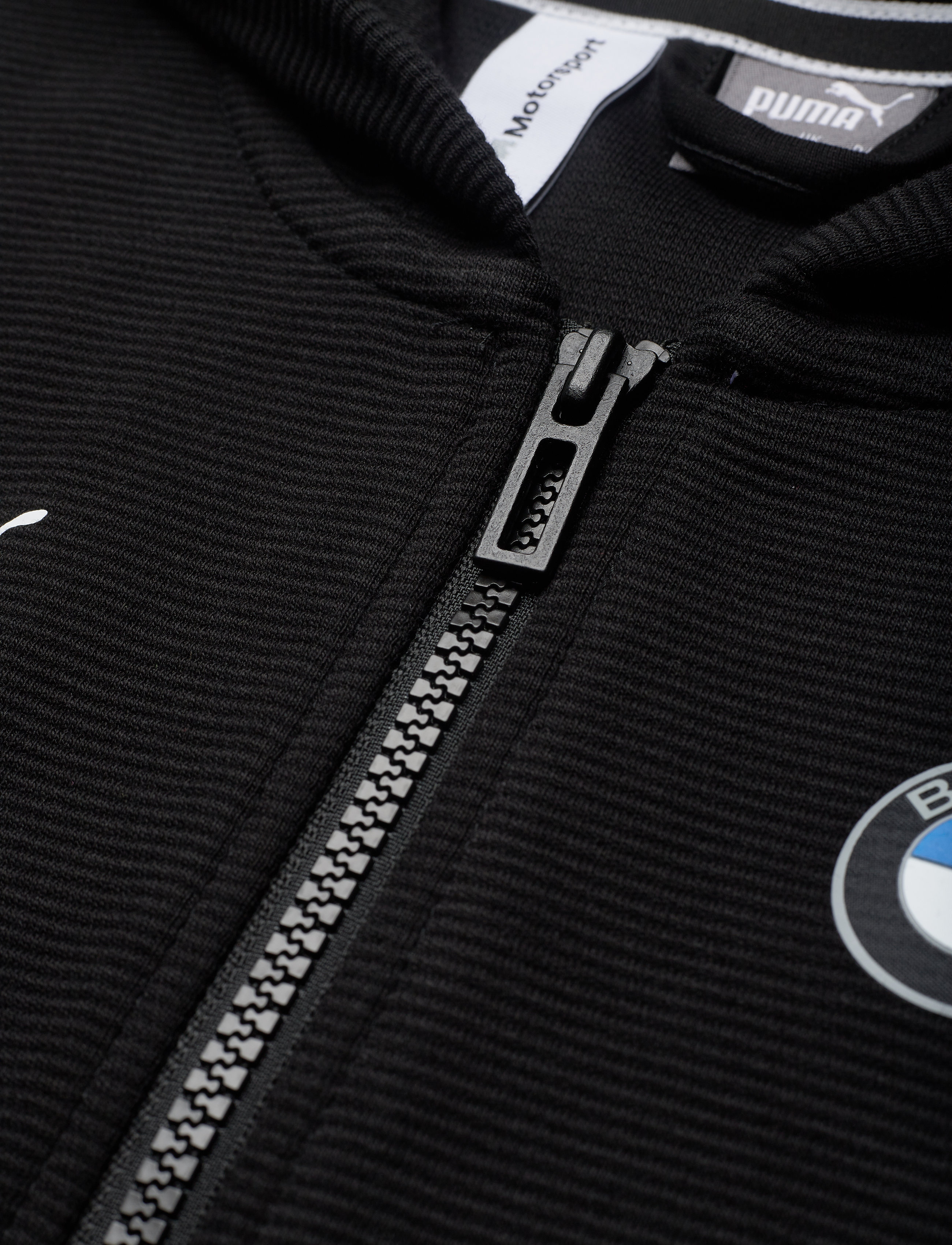 PUMA - BMW MMS Kids Hooded Sweat Jacket - puma black - 4