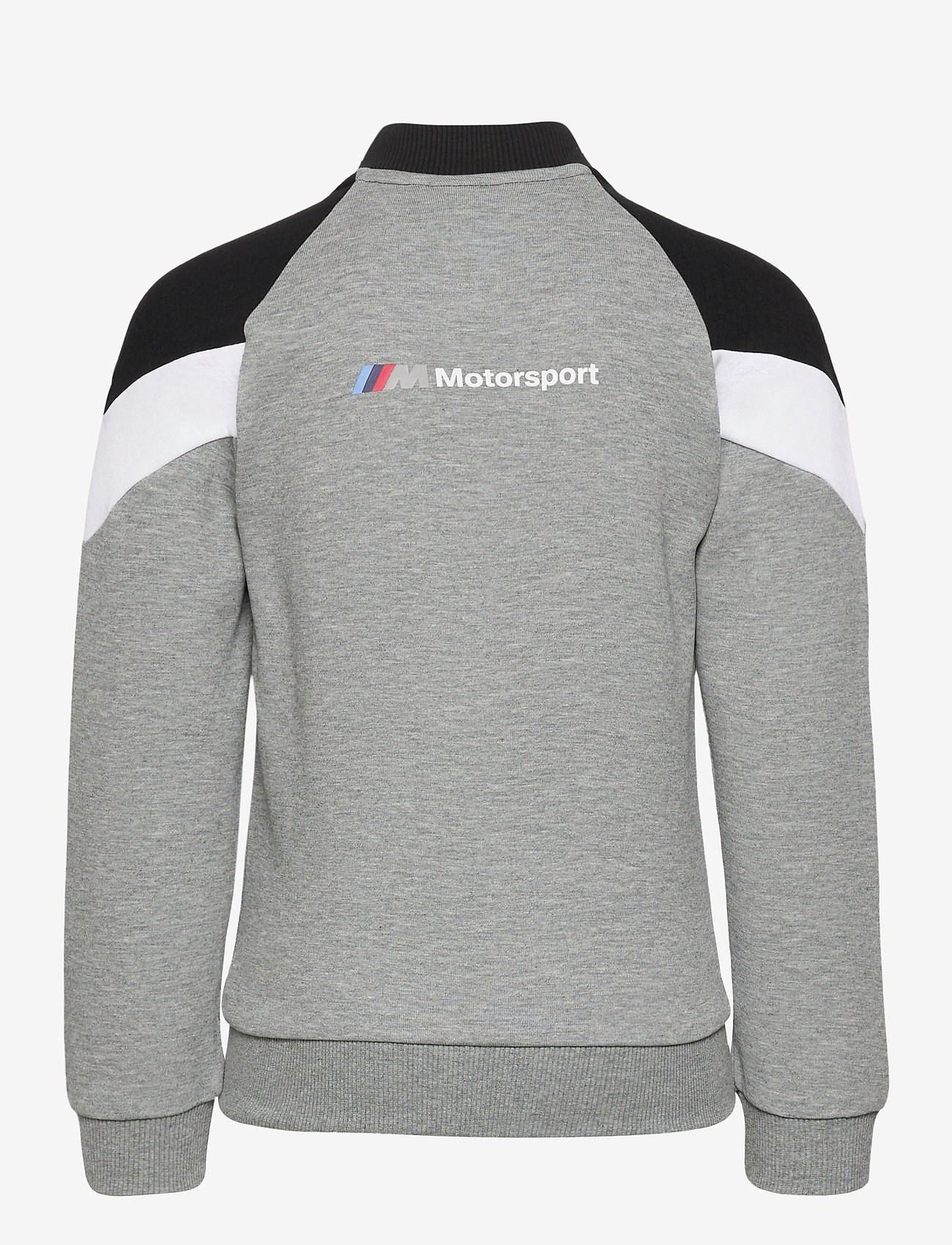 PUMA - BMW MMS Kids MCS Sweat Jacket - medium gray heather - 1