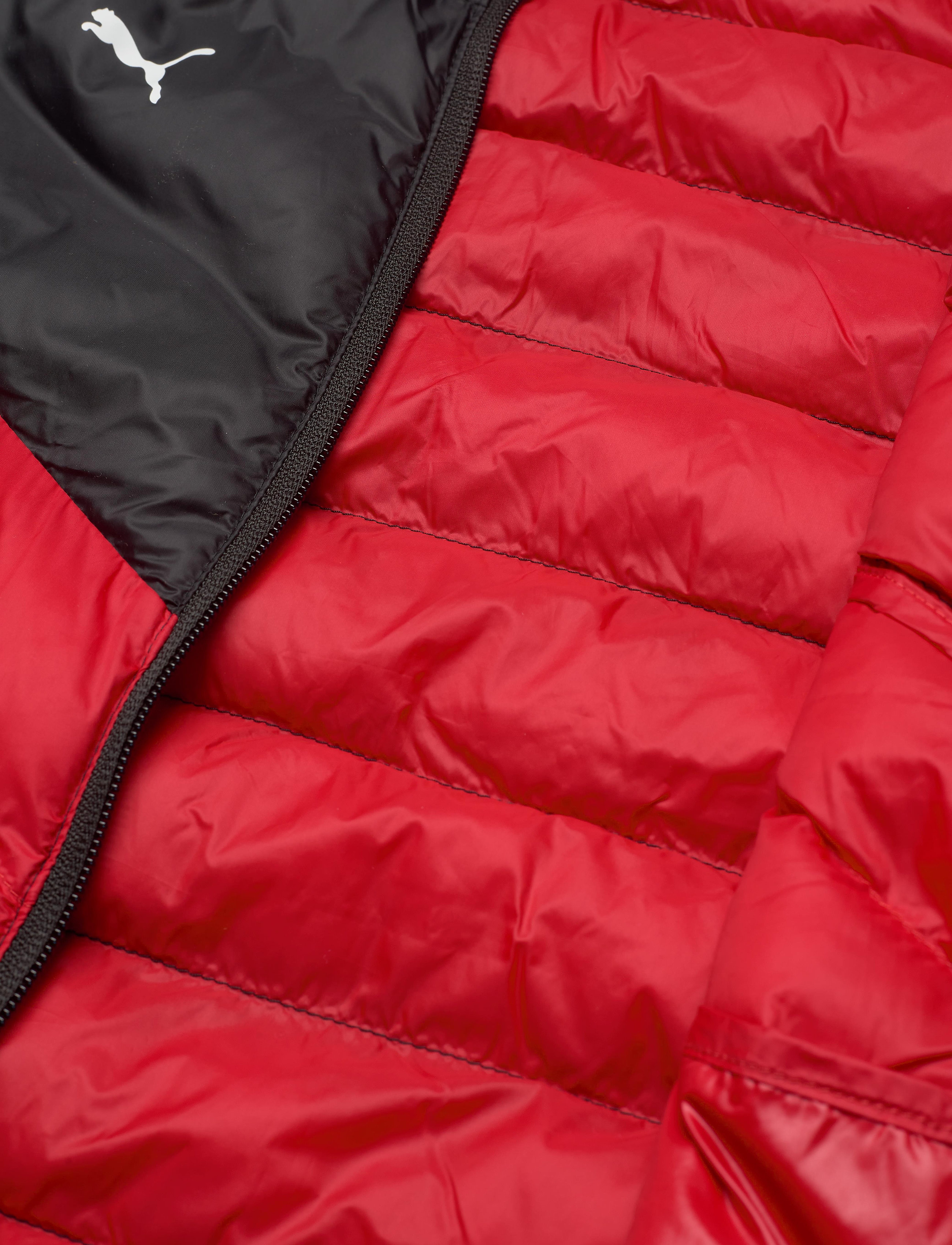 PUMA - Ferrari Race Kids MCS Eco Lite Down Jacket - rosso corsa - 4