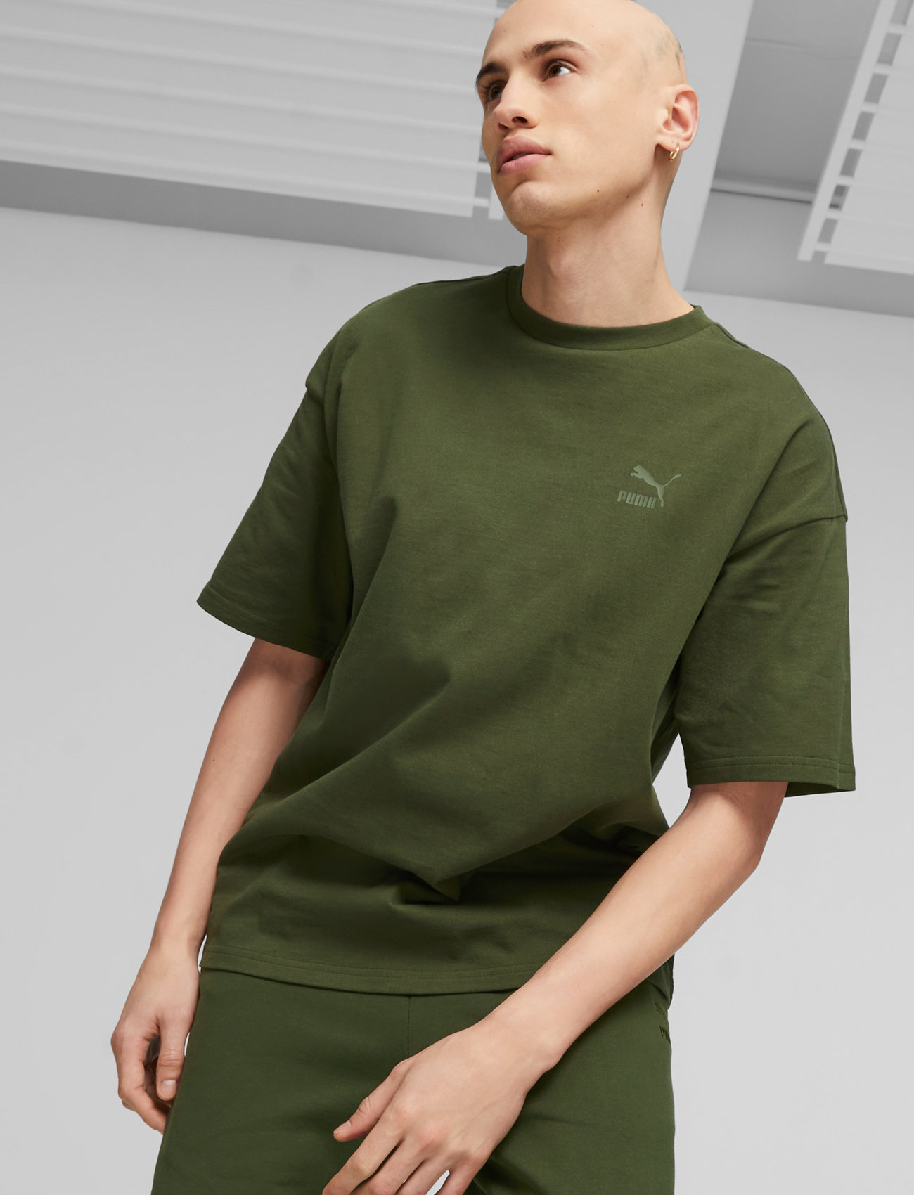 PUMA - BETTER CLASSICS Oversized Tee - clothes - myrtle - 0