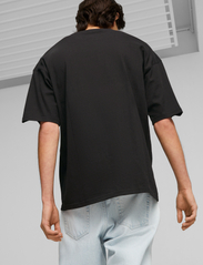 PUMA - BETTER CLASSICS Oversized Tee - short-sleeved t-shirts - puma black - 4