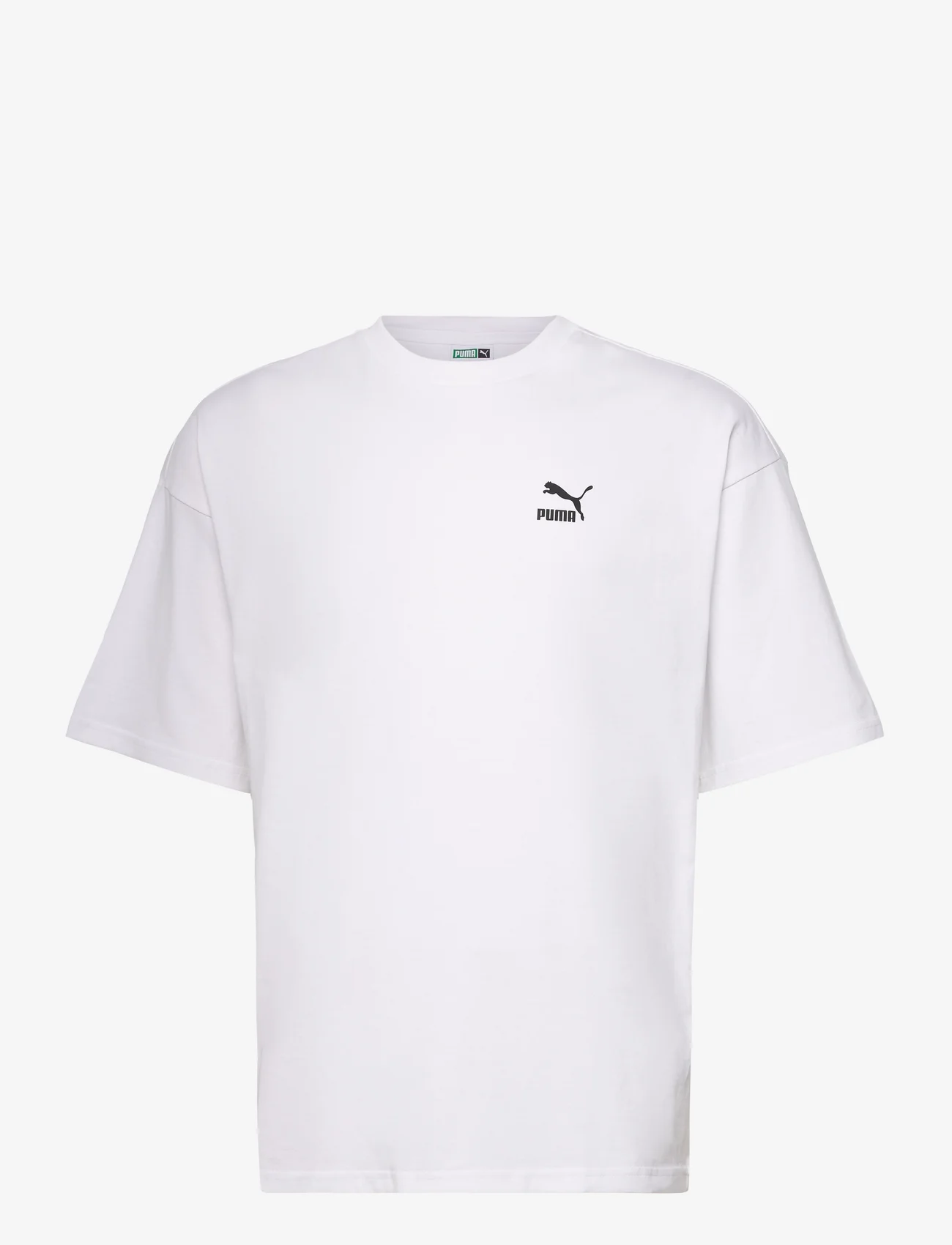 PUMA - BETTER CLASSICS Oversized Tee - short-sleeved t-shirts - puma white - 0