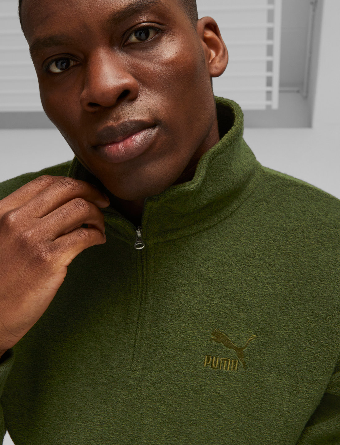 Half zip top jacket puma