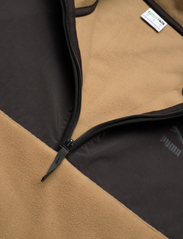 PUMA - CLASSICS UTILITY Polar Fleece Half-Zip - megztiniai ir džemperiai - chocolate chip - 7