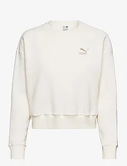PUMA - CLASSICS Fleece Crew - sweatshirts - frosted ivory - 0