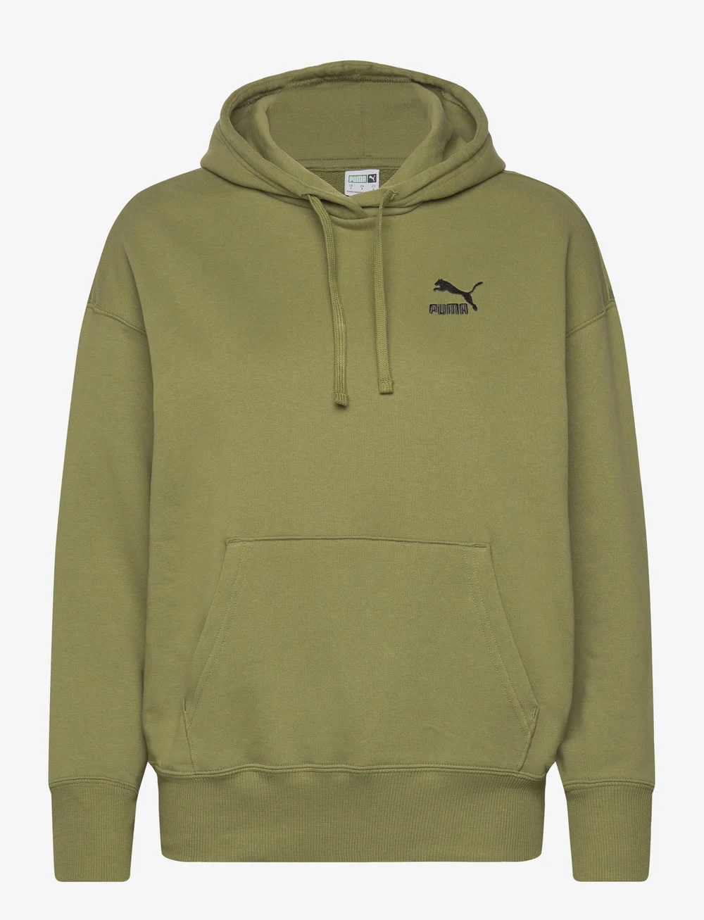 Olive puma hoodie best sale