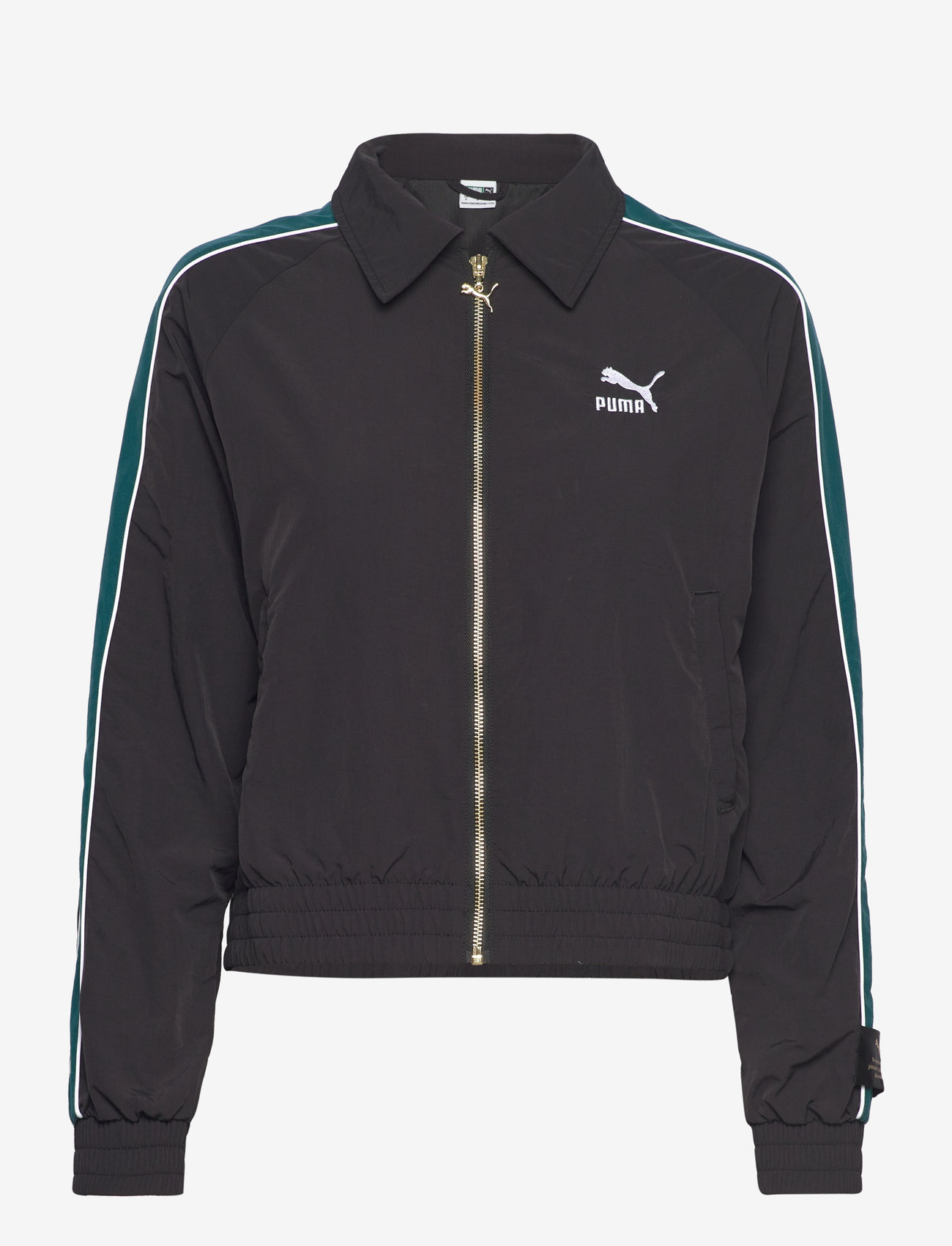 PUMA - T7 PLAY.PARIS. Track Jacket WV - tops - puma black - 0
