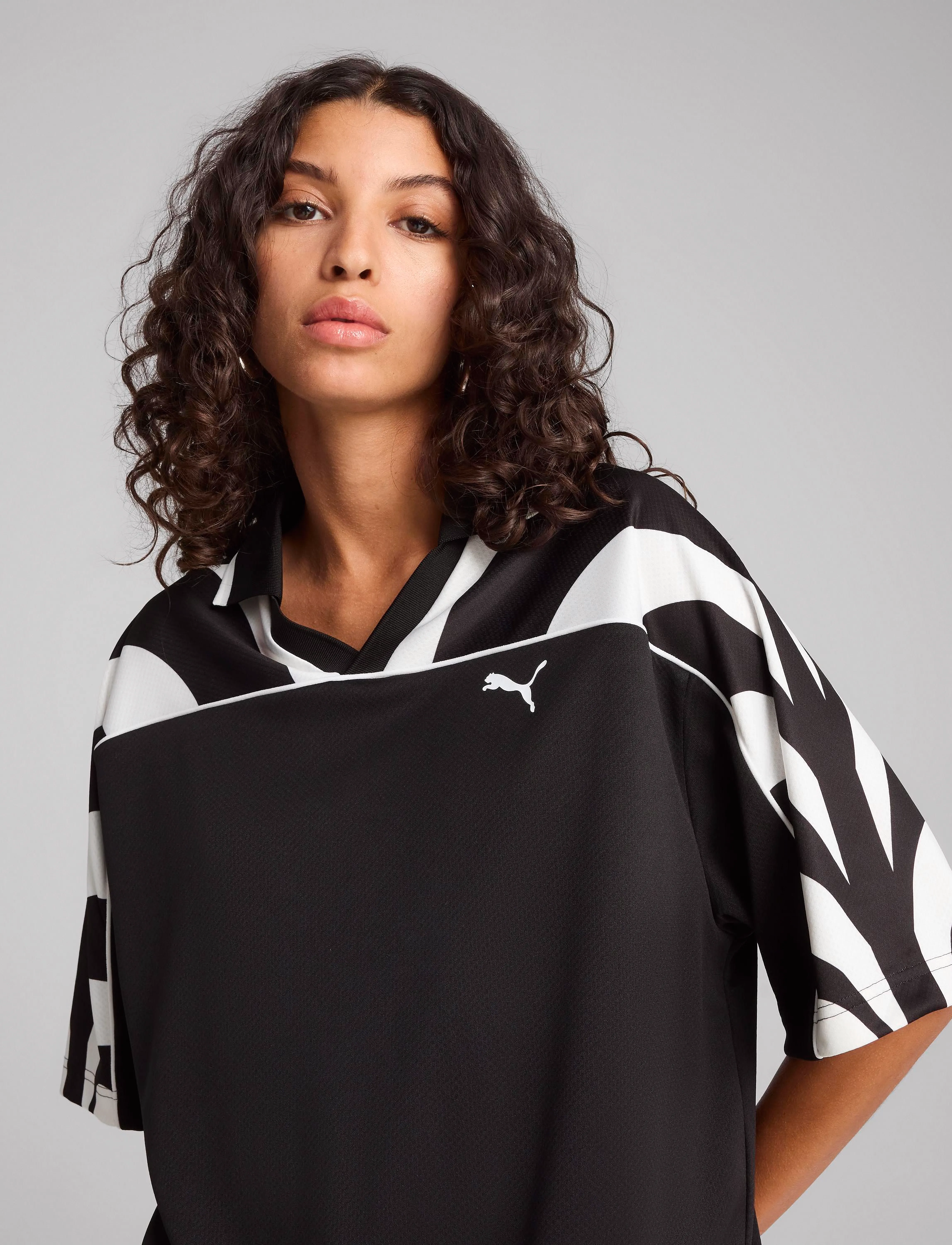 PUMA - FUTURE.PUMA.ARCHIVE Relaxed Football Jersey - fotbollströjor - puma black - 3