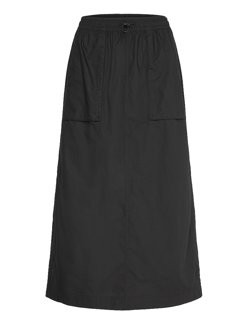 PUMA - FUTURE.PUMA.ARCHIVE Zip-Off Maxi Woven Skirt - kjoler & nederdele - puma black - 0