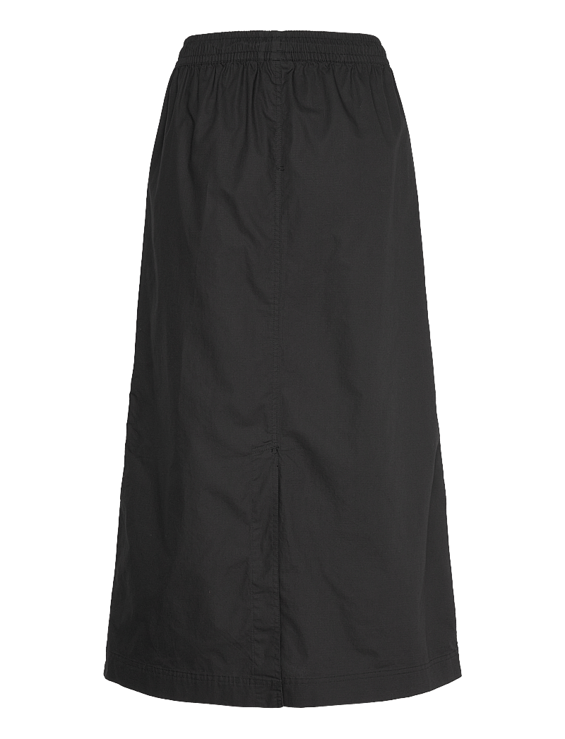 PUMA - FUTURE.PUMA.ARCHIVE Zip-Off Maxi Woven Skirt - kjoler & nederdele - puma black - 1