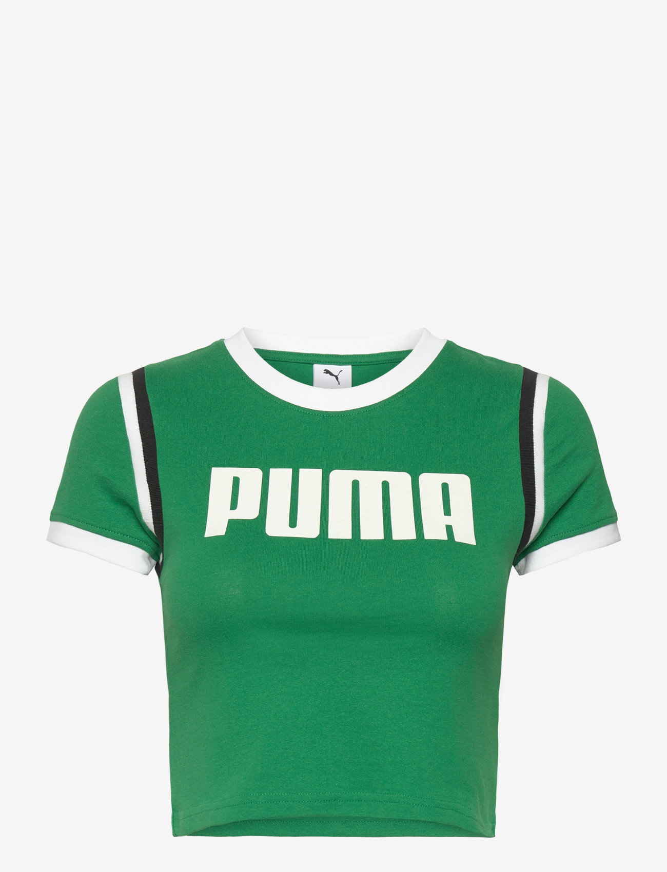 PUMA - FUTURE.PUMA.ARCHIVE Graphic Baby Tee - crop-tops - archive green - 0
