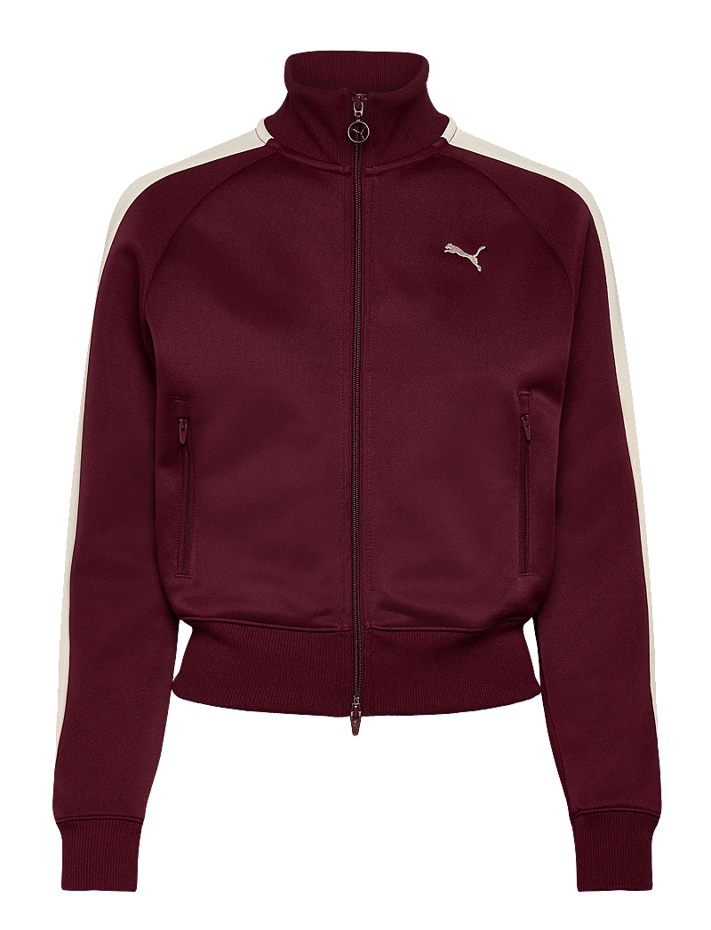 PUMA - T7 ALWAYS ON Short Track Jacket - dressipluusid - ruby shimmer - 0