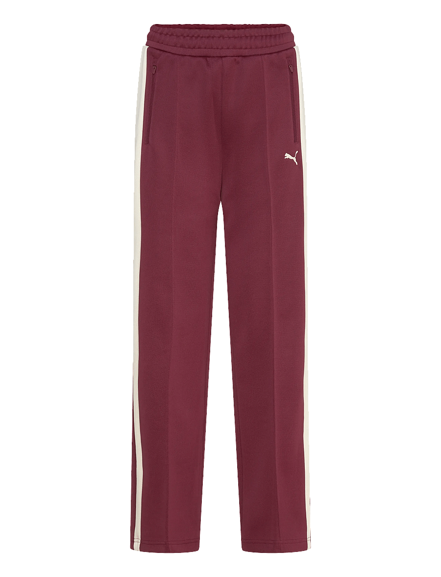 PUMA - T7 ALWAYS ON Straight Track Pants op - ruby shimmer - 0