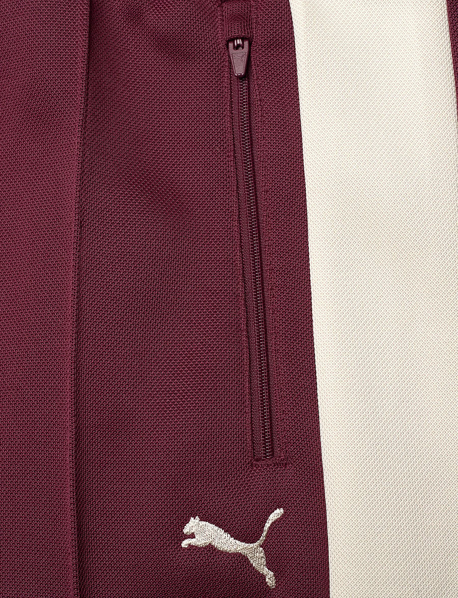 PUMA - T7 ALWAYS ON Straight Track Pants op - ruby shimmer - 4