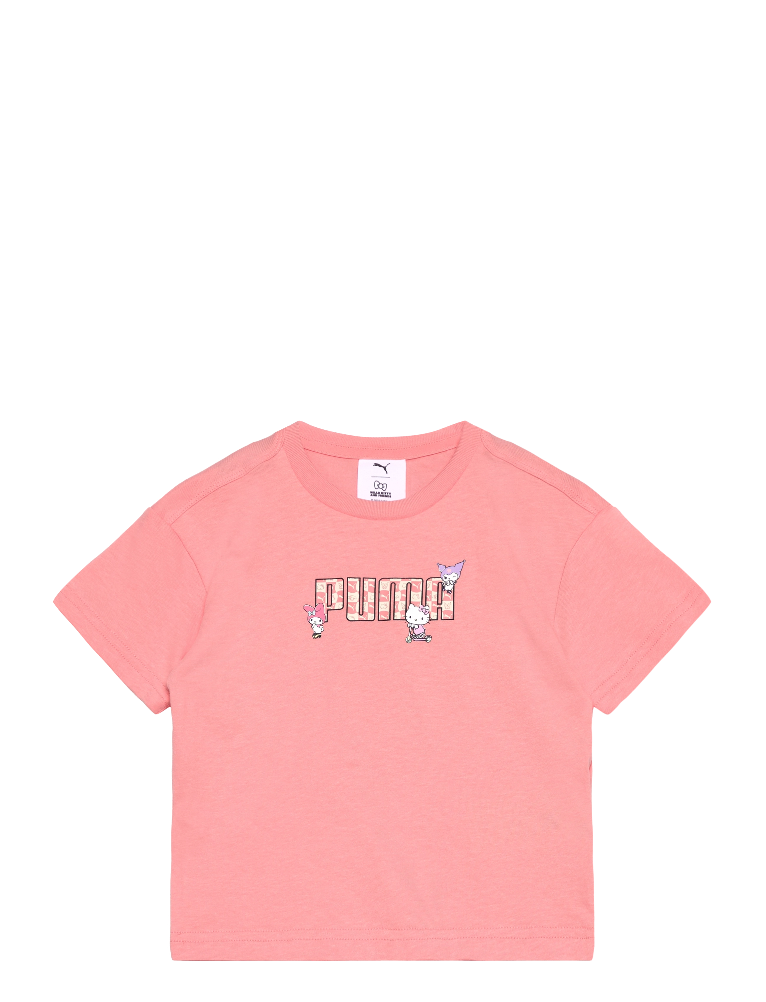 PUMA X Hello Kitty & Friends Relaxed Graphic Tee, 104, T-shirts, Rosa - Short-sleeved, Kinder