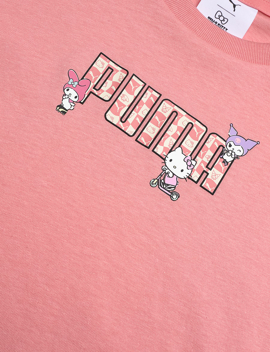 PUMA - PUMA X HELLO KITTY & FRIENDS Relaxed Graphic Tee - korte mouwen - pink fruit - 2