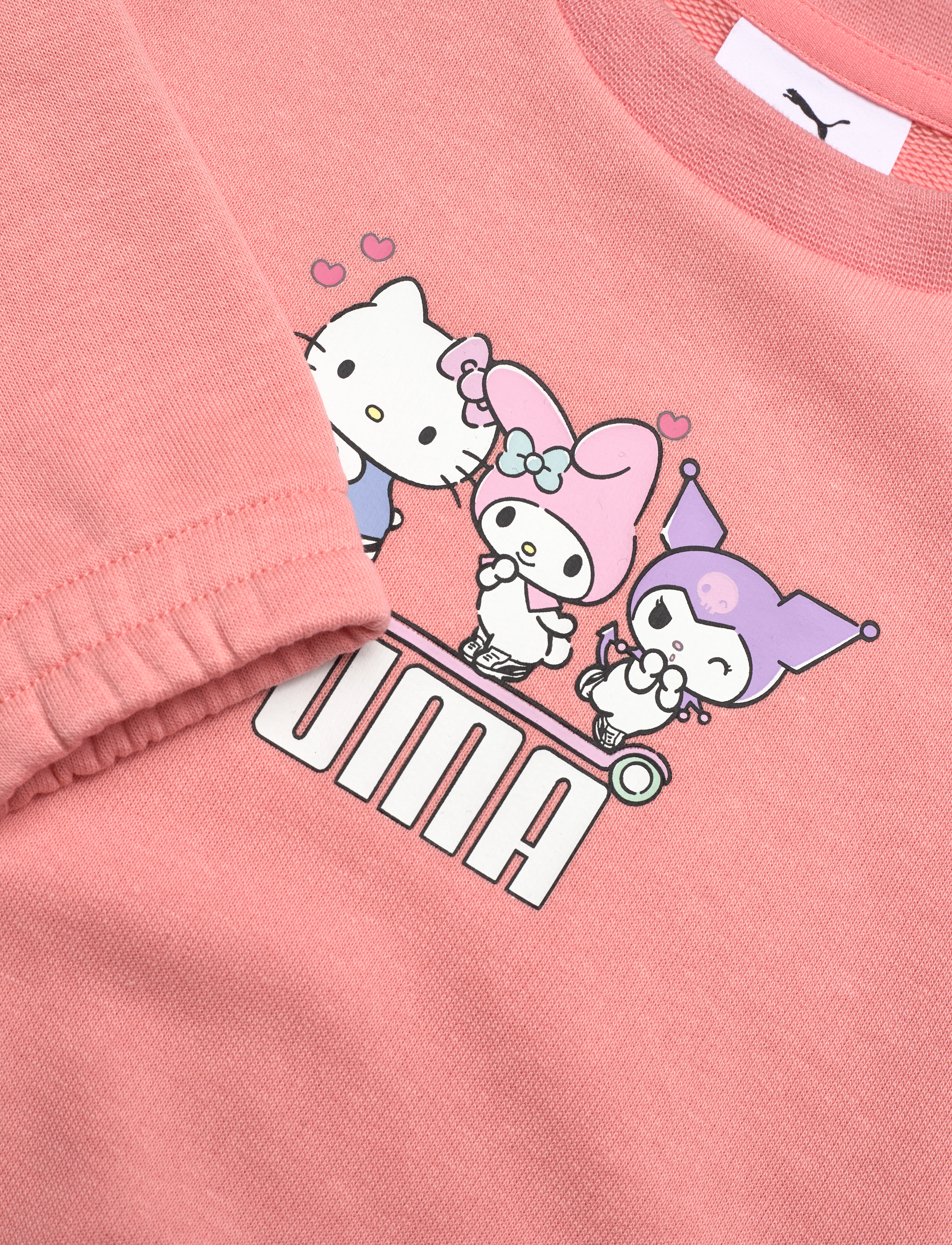 PUMA - PUMA X HELLO KITTY & FRIENDS MINICATS Crew Set INF TR - pink fruit - 4