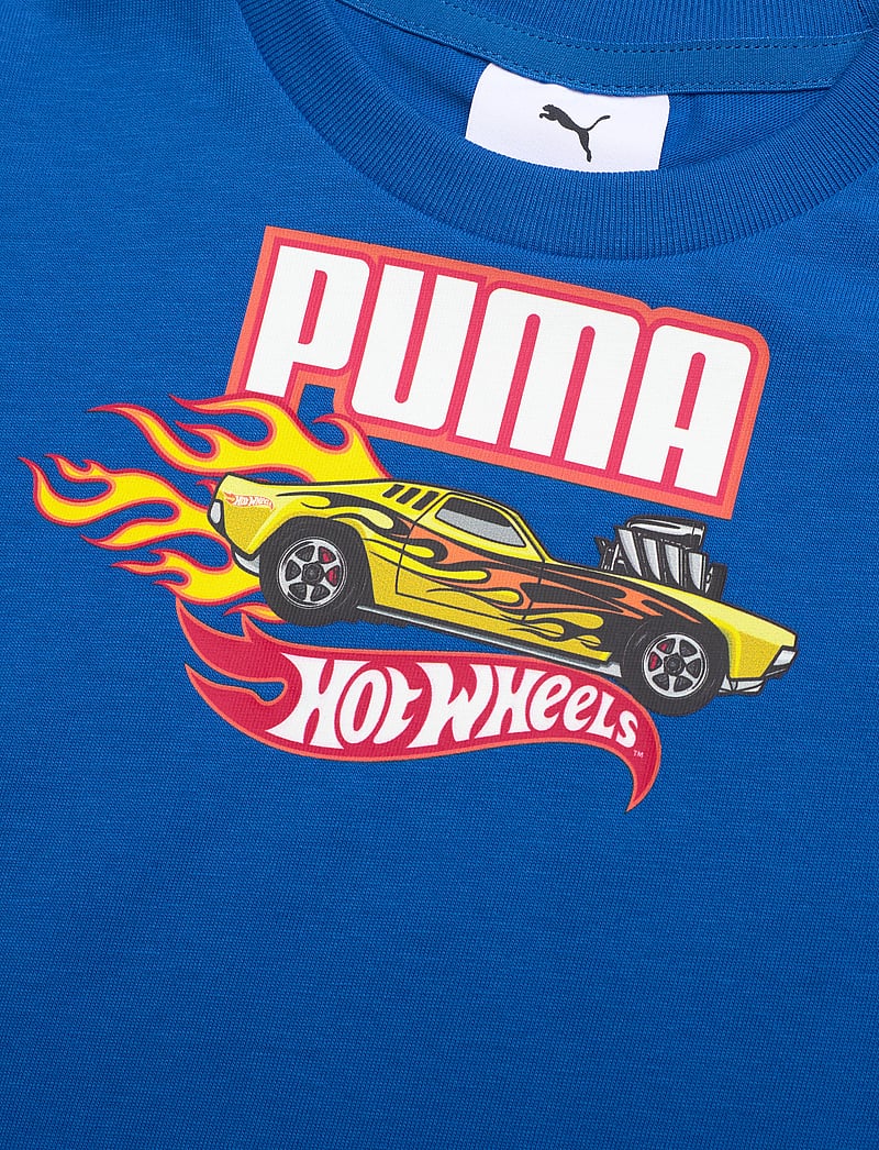 PUMA - PUMA X HOT WHEELS Graphic Tee - kortærmede t-shirts - puma team royal - 2