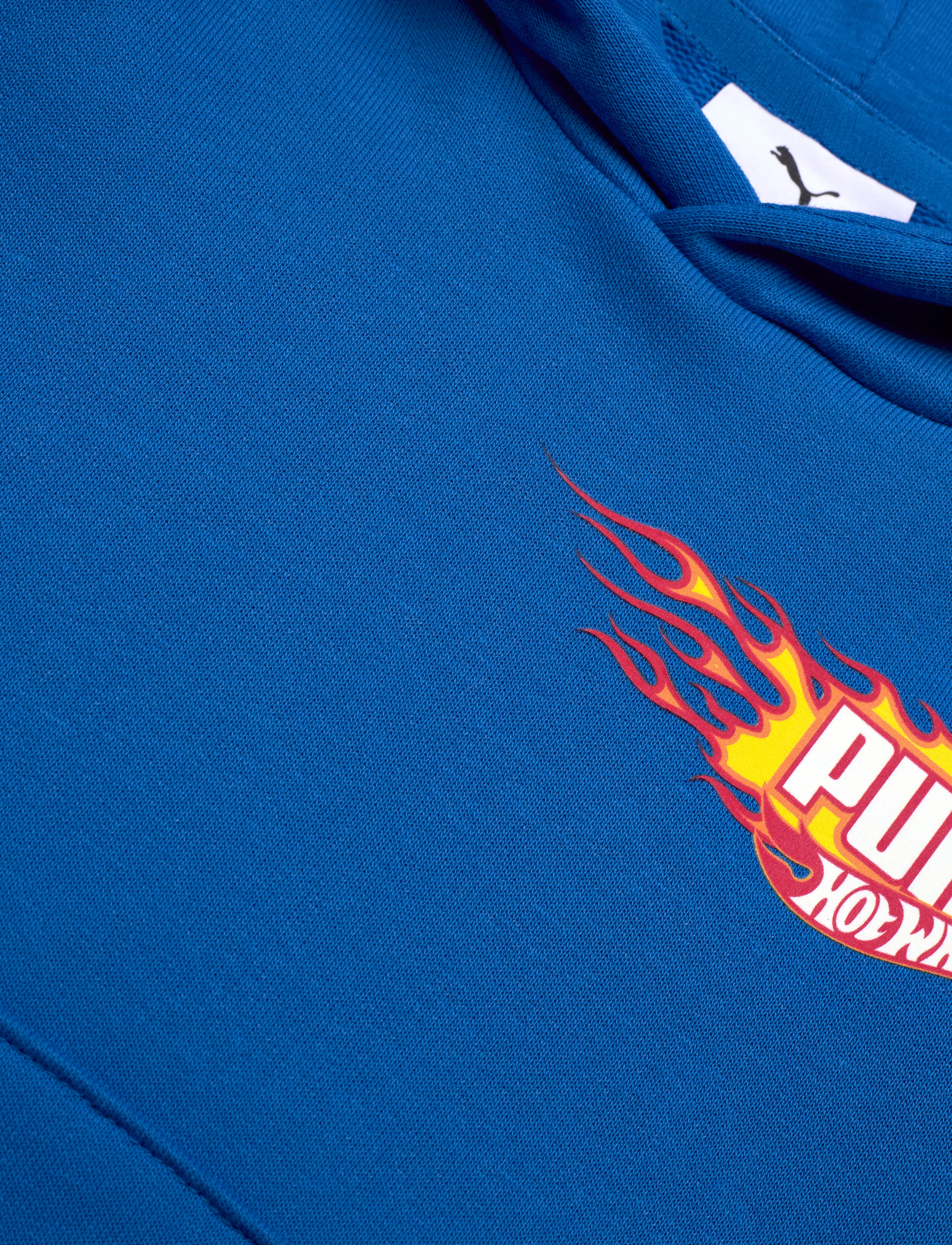 PUMA - PUMA X HOT WHEELS Graphic Hoodie TR - bluzy i swetry - puma team royal - 2