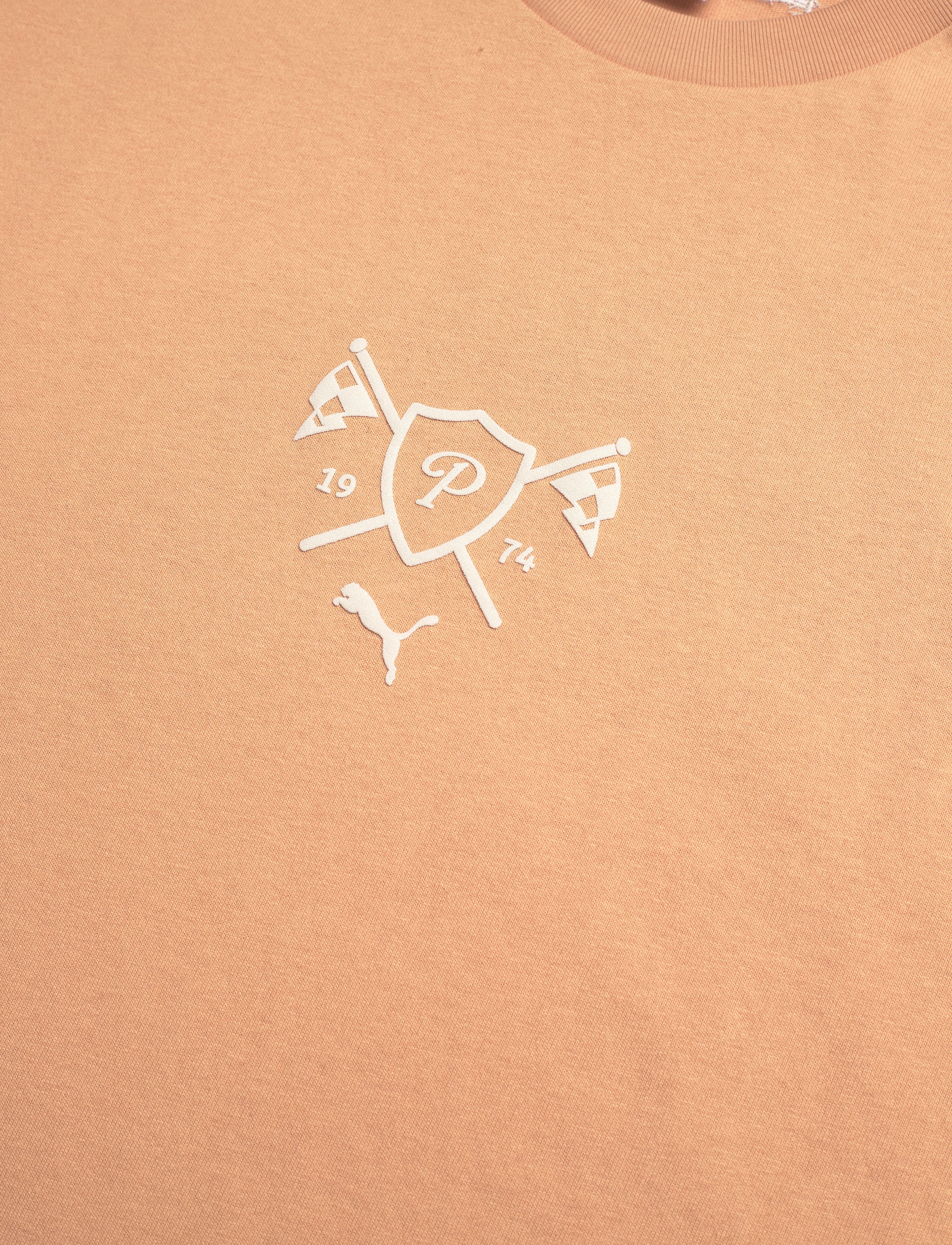 PUMA - PL Lifestyle Graphic Tee - kortærmede t-shirts - warm beige - 2